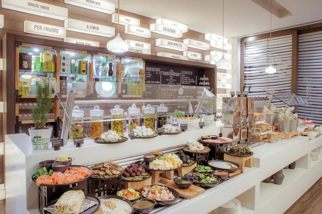 Breakfast in The Abdali Boulevard Hotel