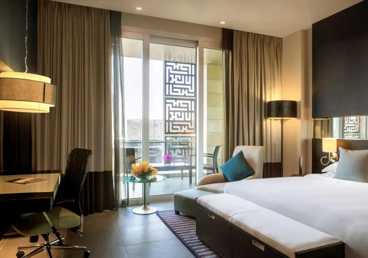 Two-Bedroom Suite with Balcony - Smoking in The Abdali Boulevard Hotel Two-Bedroom Suite with Balcony - Smoking in The Abdali Boulevard Hotel
