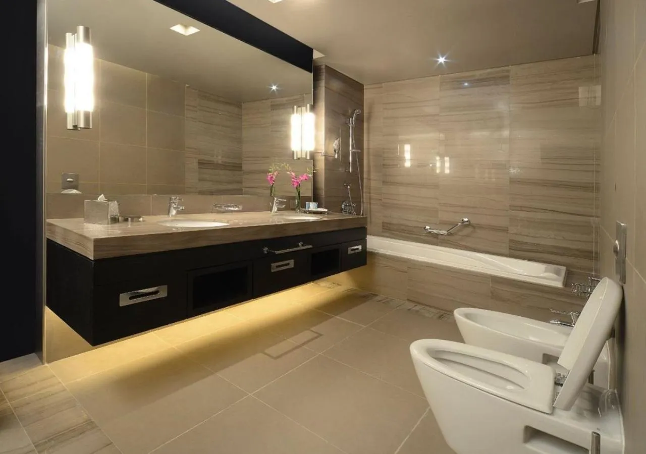 Bathroom in The Abdali Boulevard Hotel