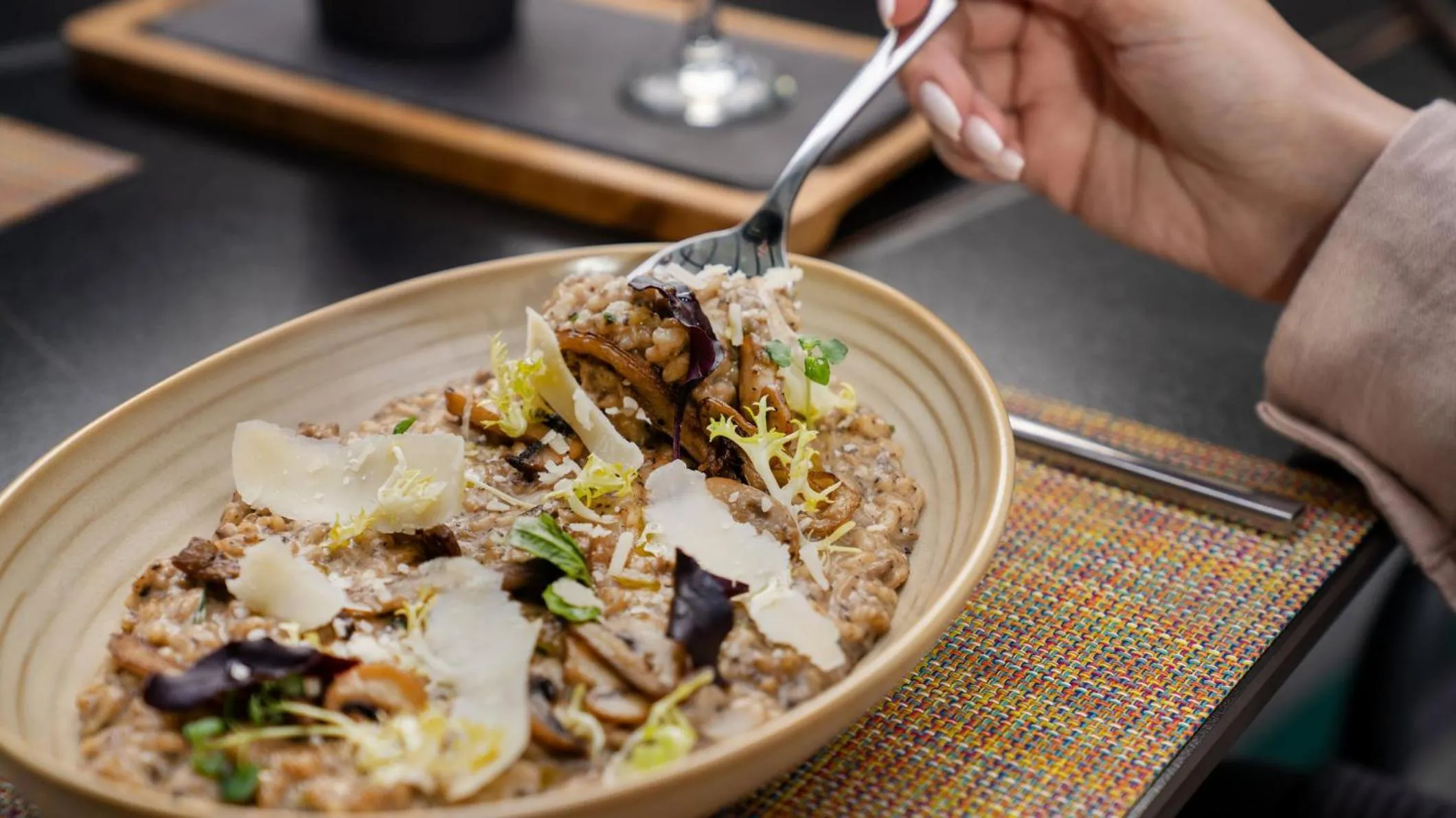 Restaurant/places to eat in The Abdali Boulevard Hotel