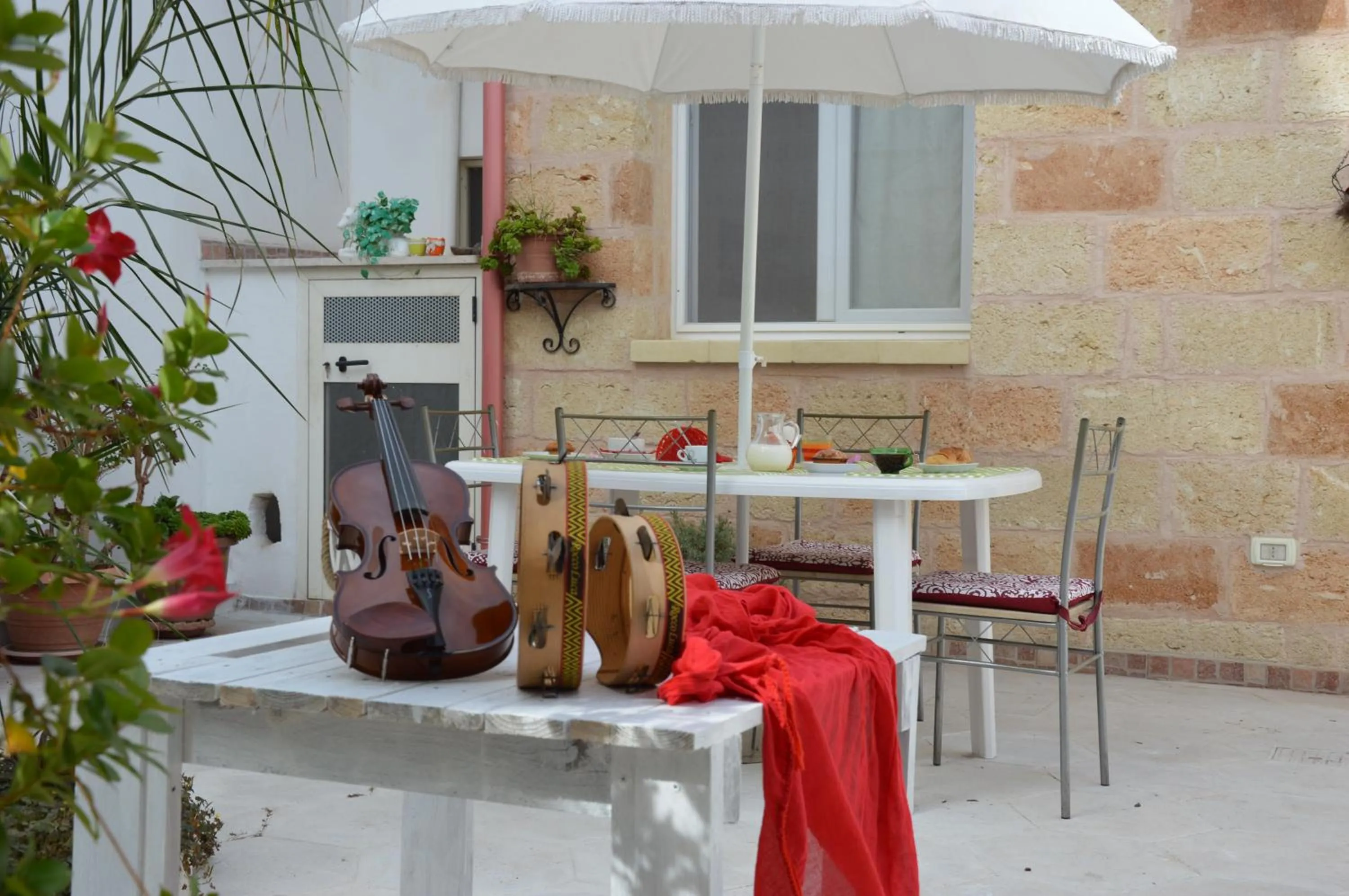 Garden in A Casa di Mich