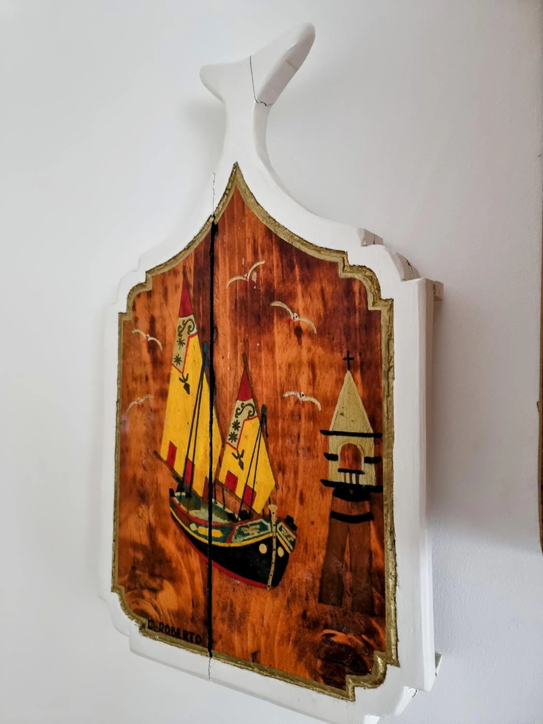 Decorative detail in Casa Mafalda