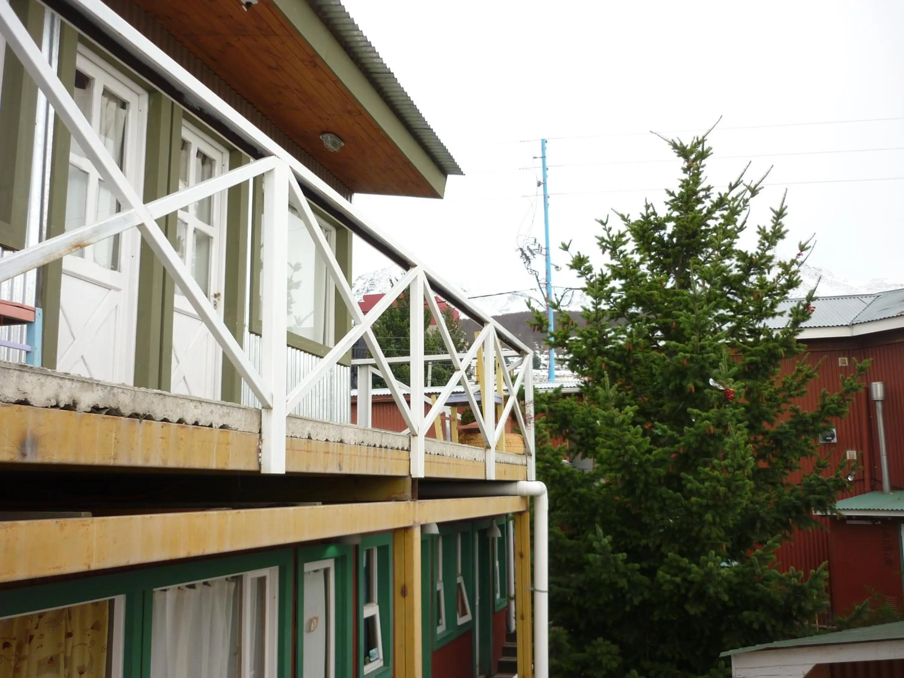Facade/entrance in Hostel Los Cormoranes