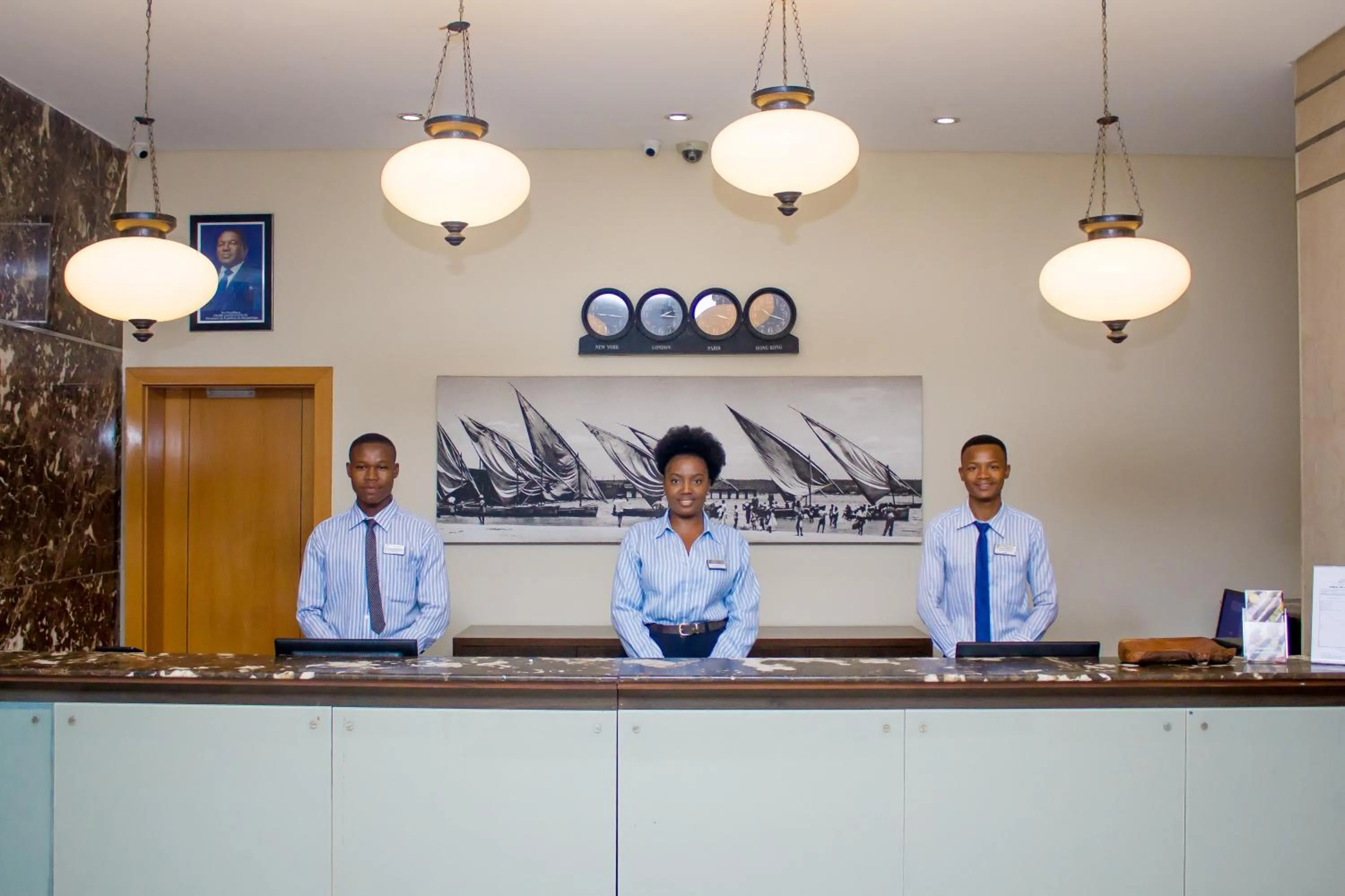 Staff in Afrin Prestige Hotel