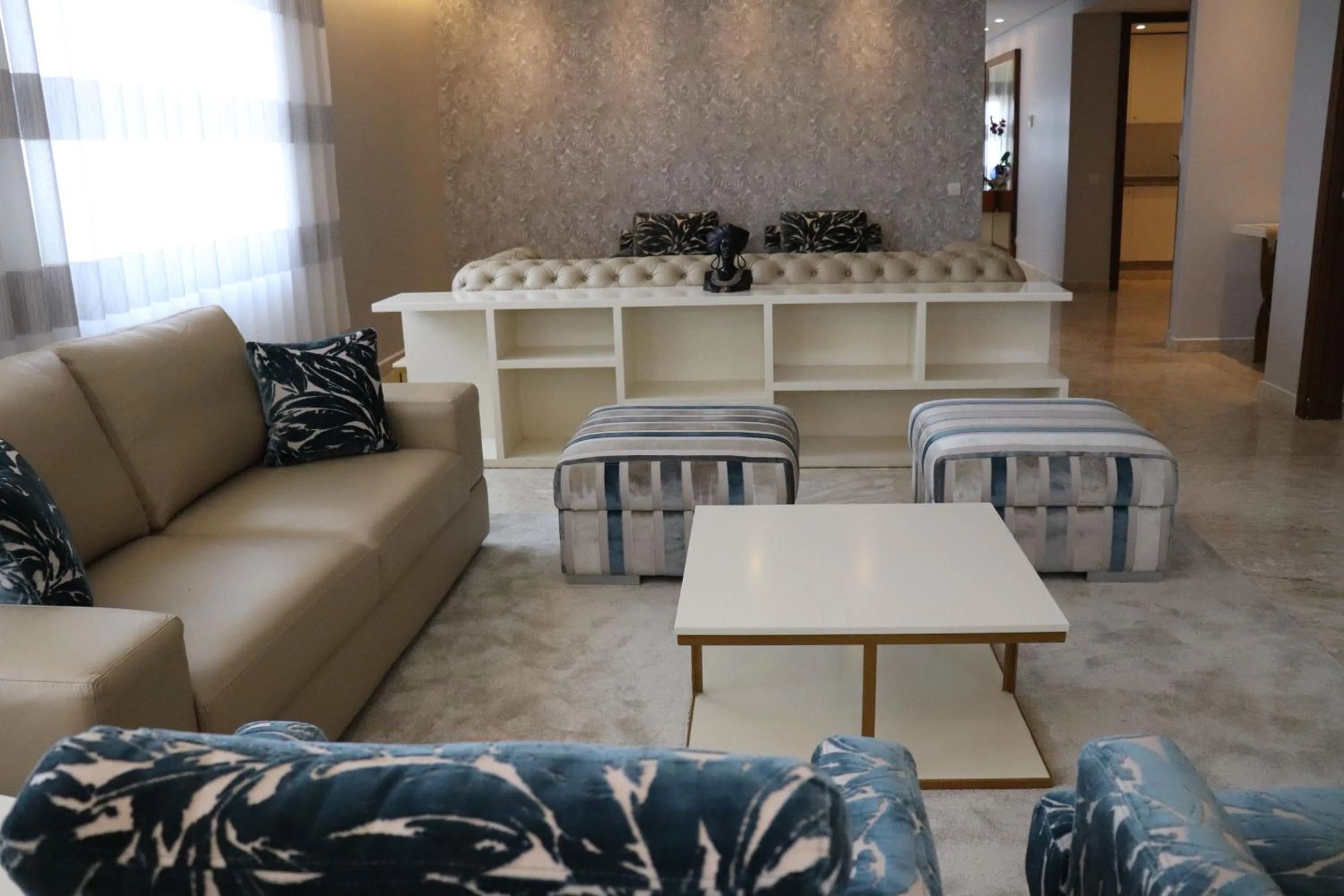 Living room in Afrin Prestige Hotel