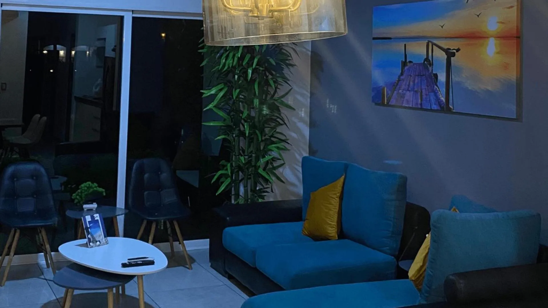 Living room in Pacifika Marina Mazatlán