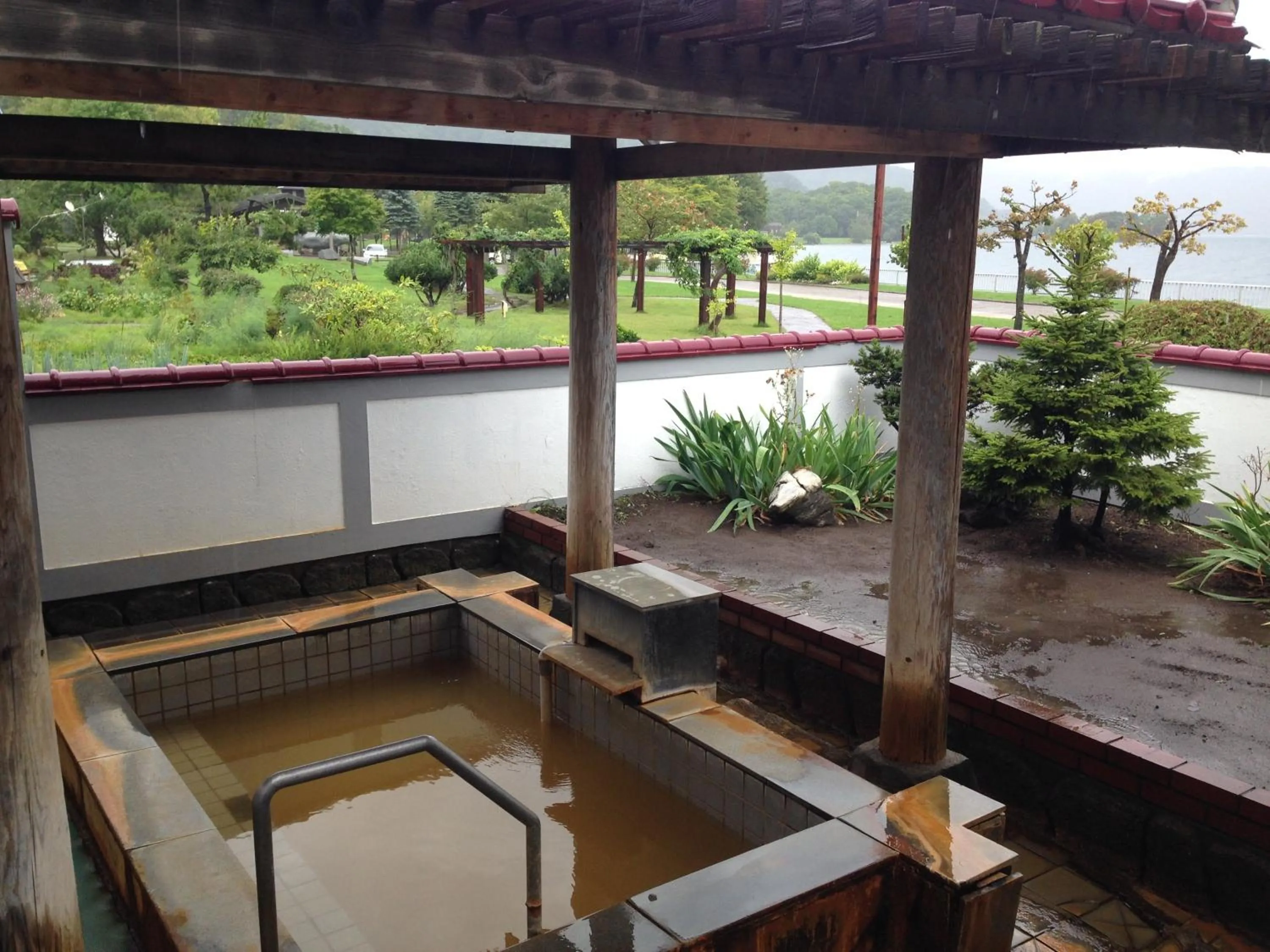 Hot Spring Bath in Hokkai Hotel