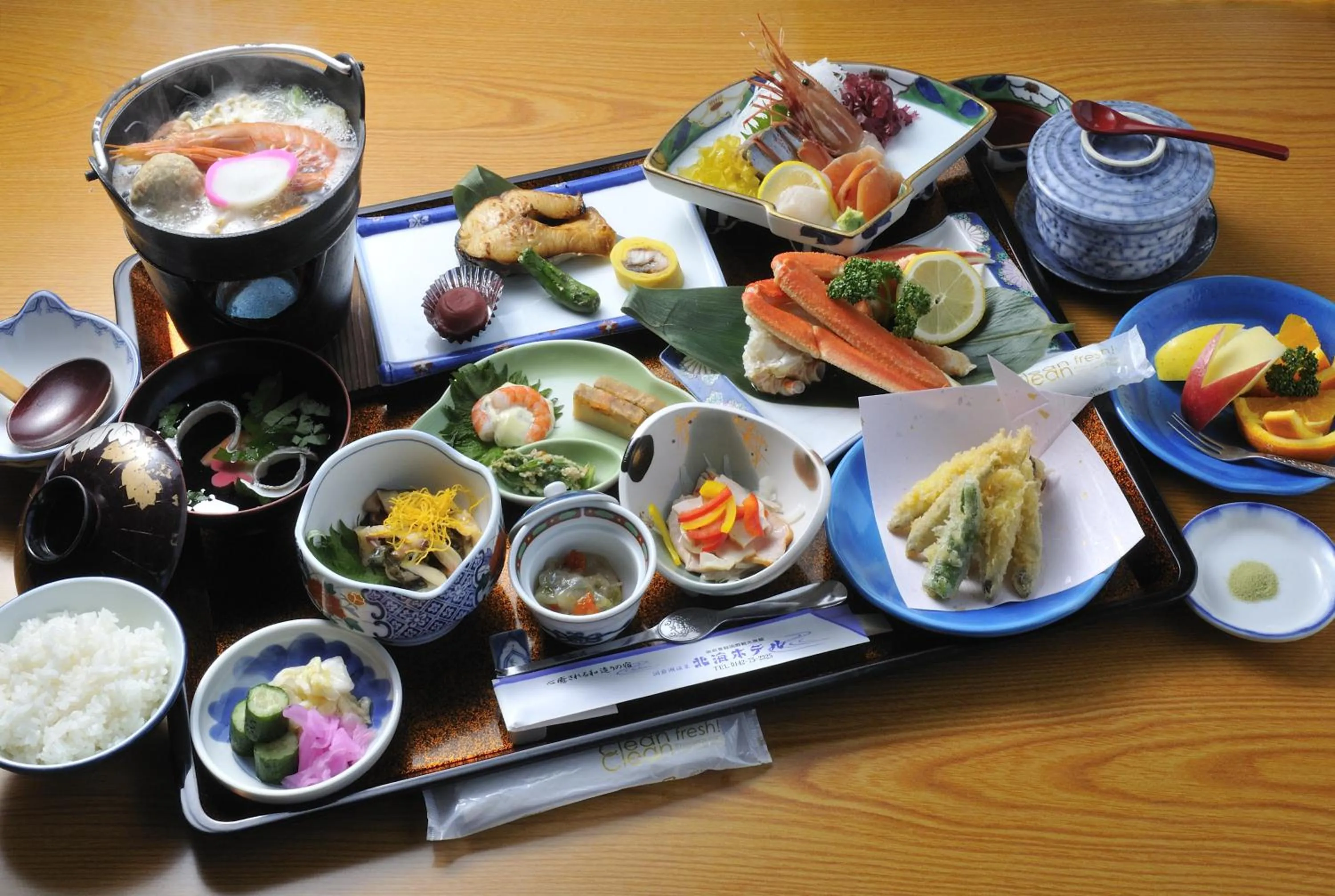 Food in Hokkai Hotel