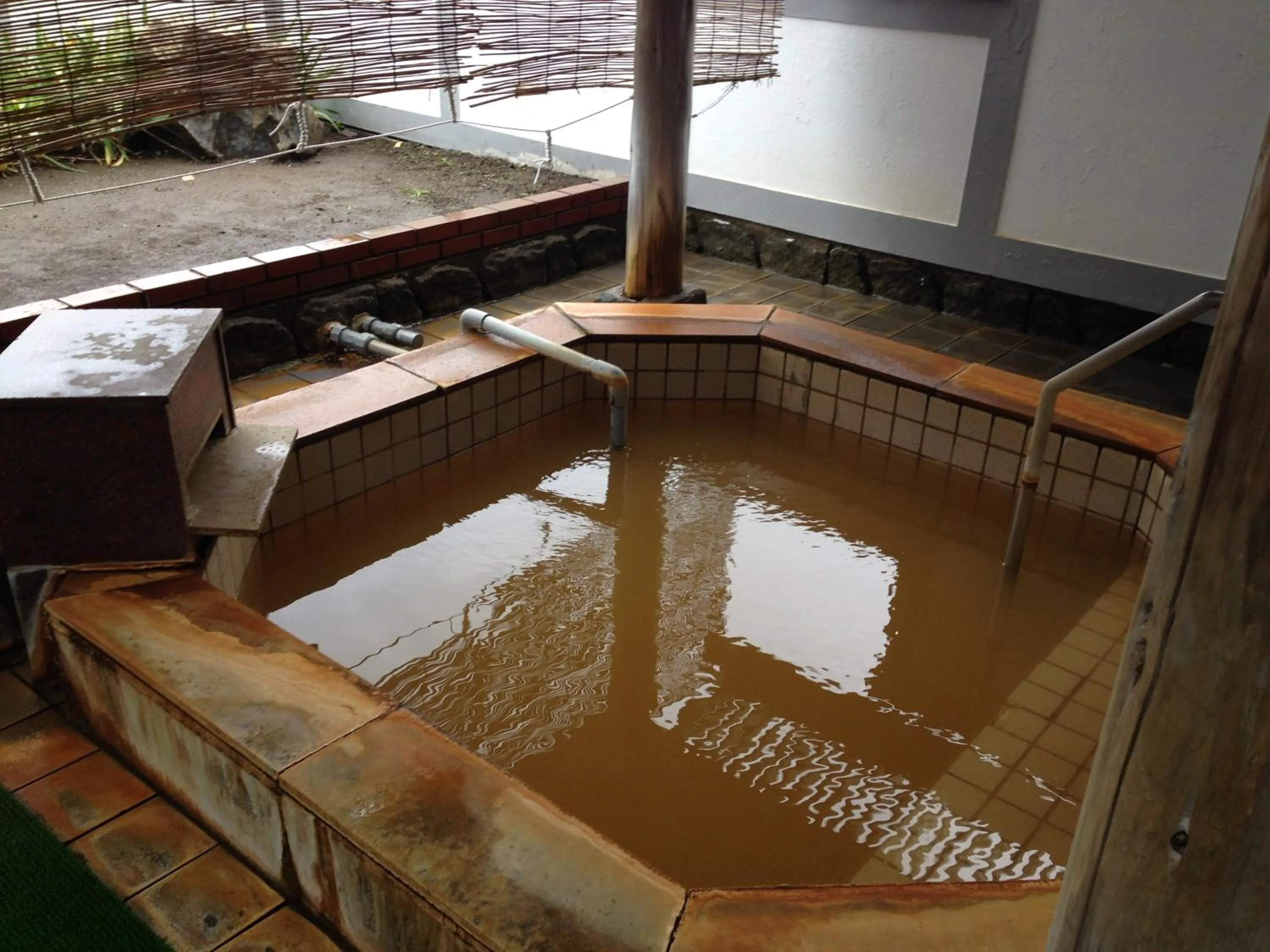 Hot Spring Bath in Hokkai Hotel