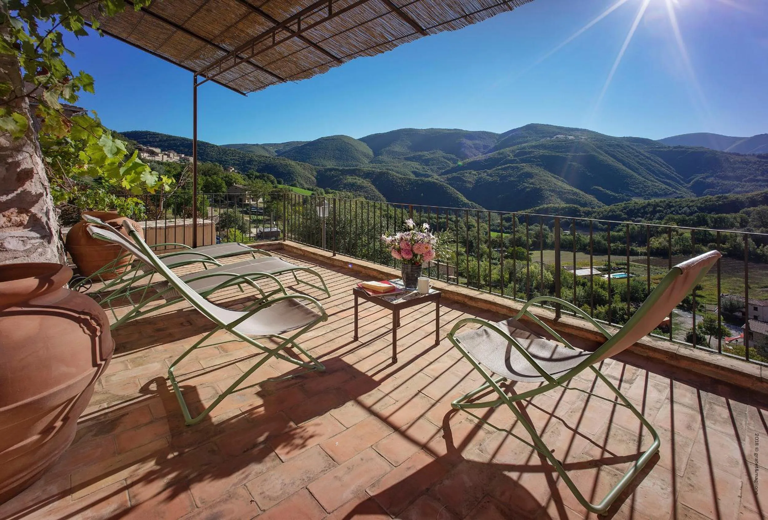 View (from property/room) in Castello Di Postignano Relais