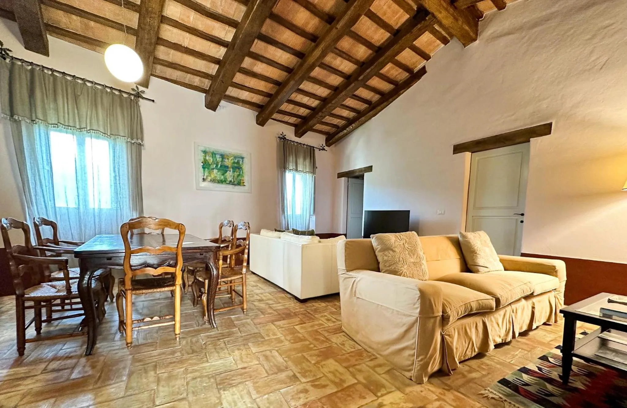 Living room in Castello Di Postignano Relais