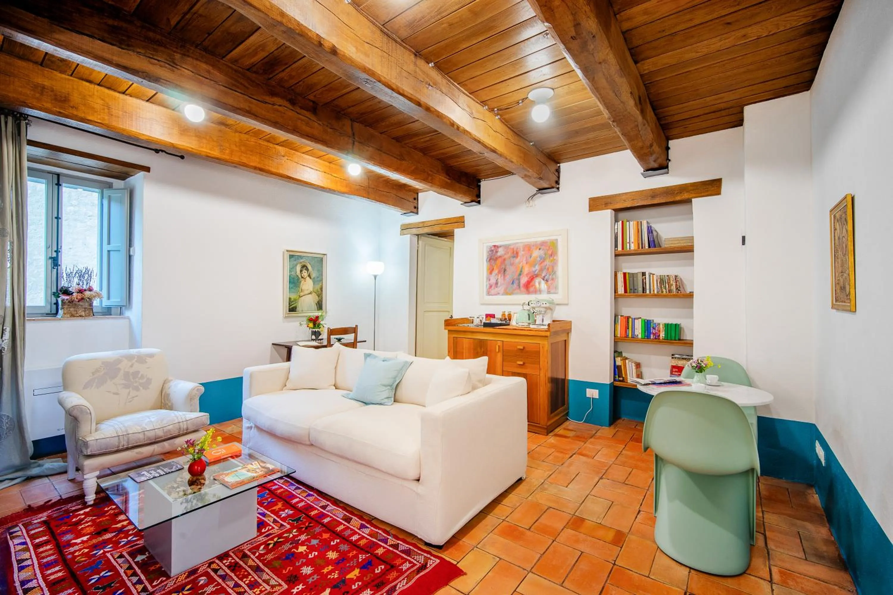 Living room in Castello Di Postignano Relais