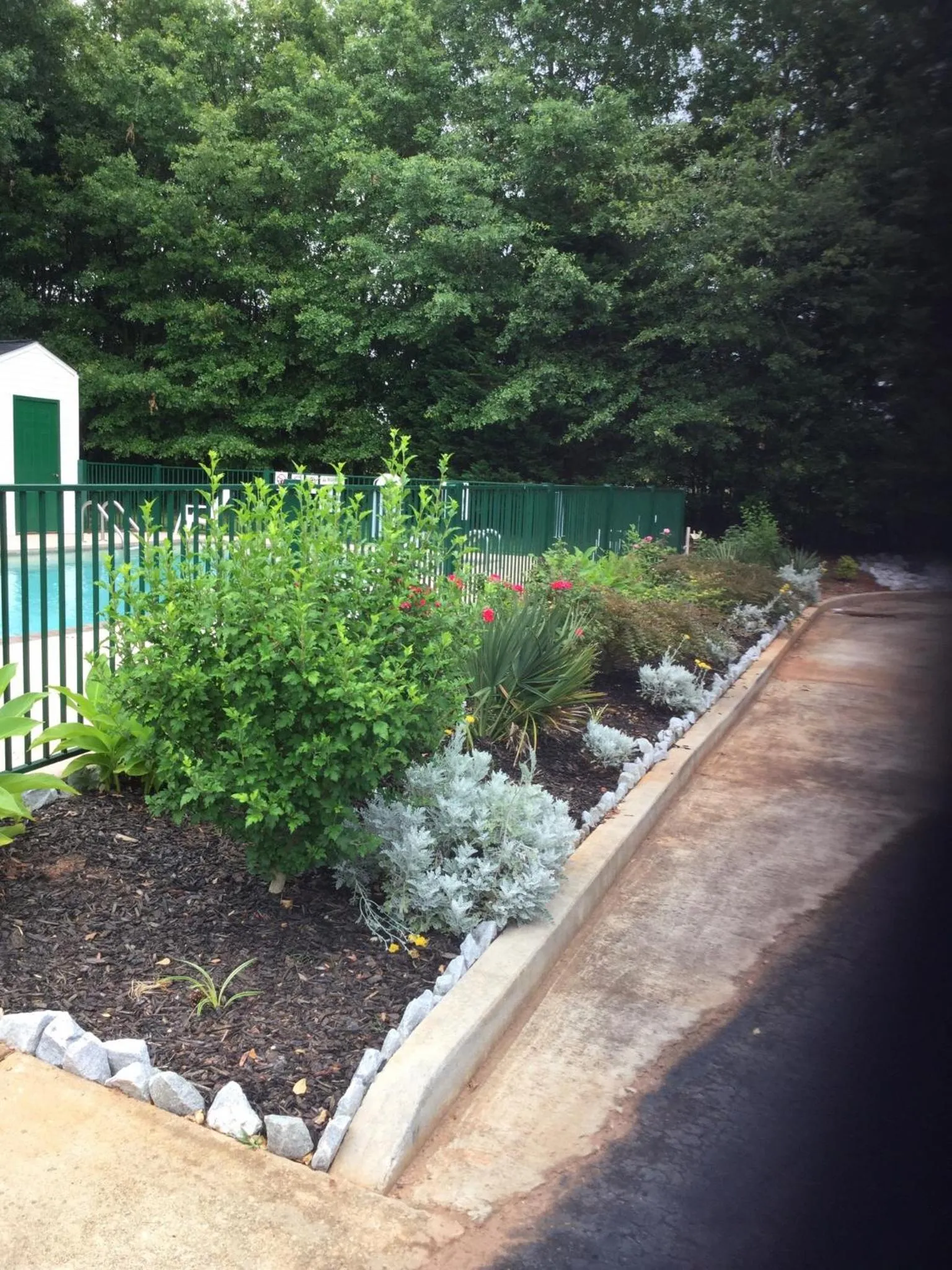Decorative detail in Quality Inn Hartwell