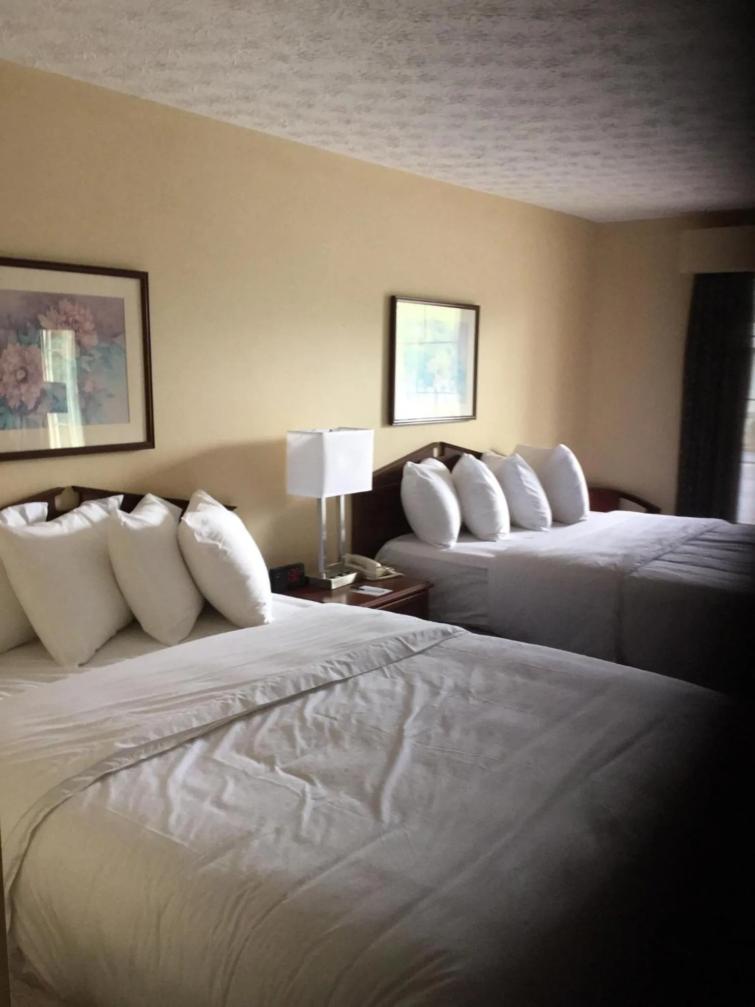 Bed in Quality Inn Hartwell