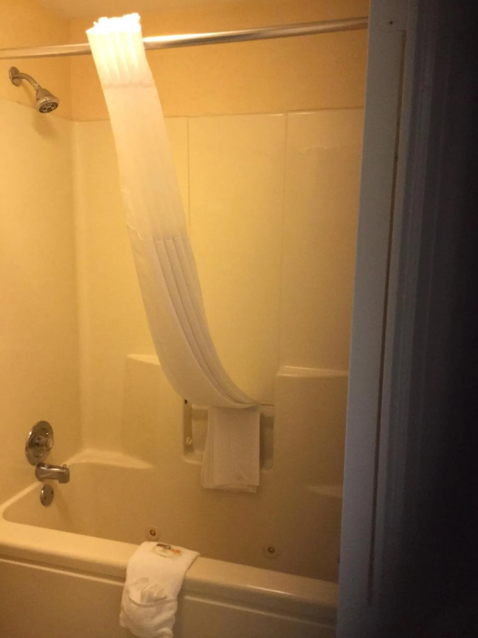 Shower in Quality Inn Hartwell