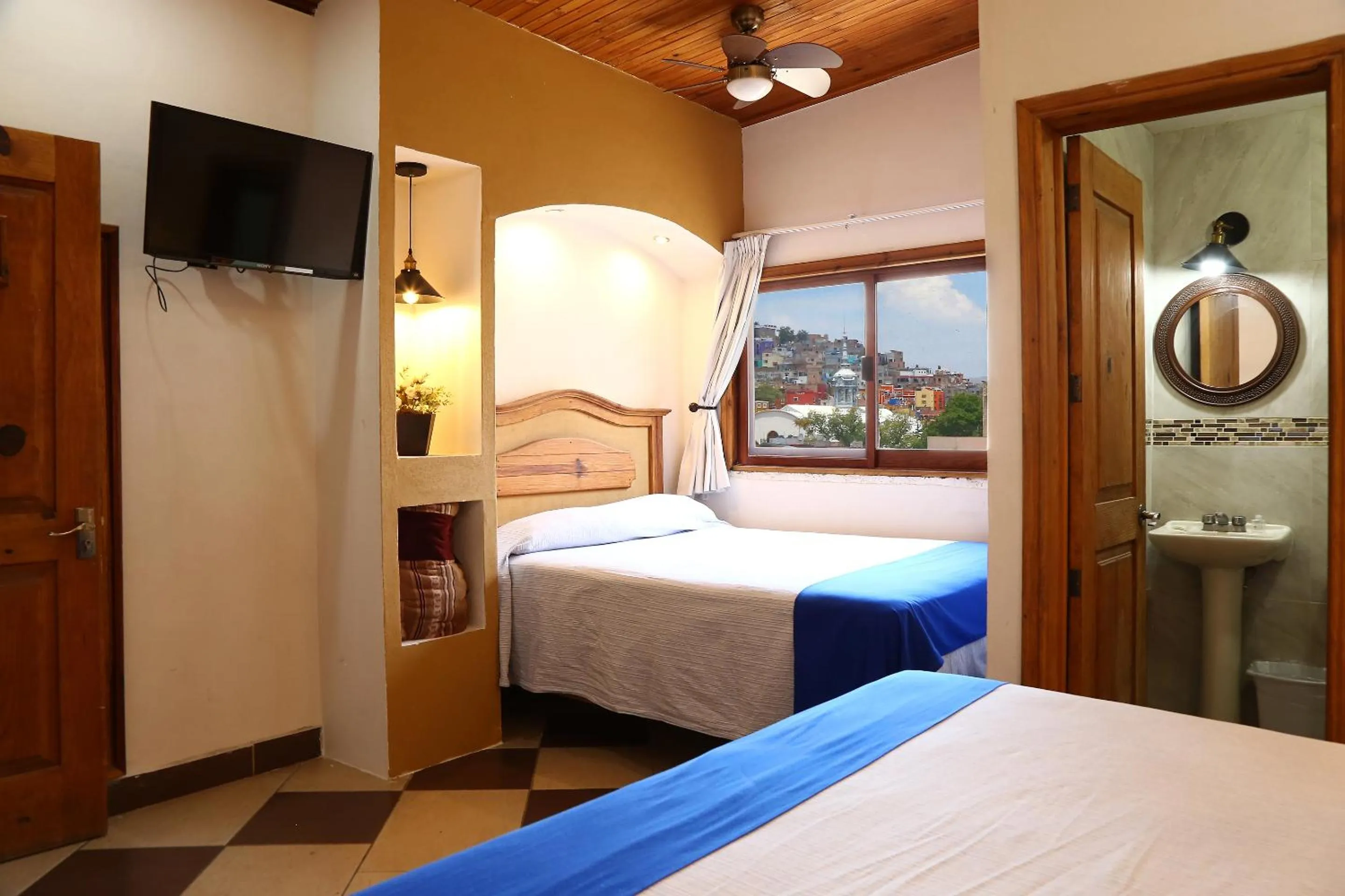 Bed in Meson de Juan Valle