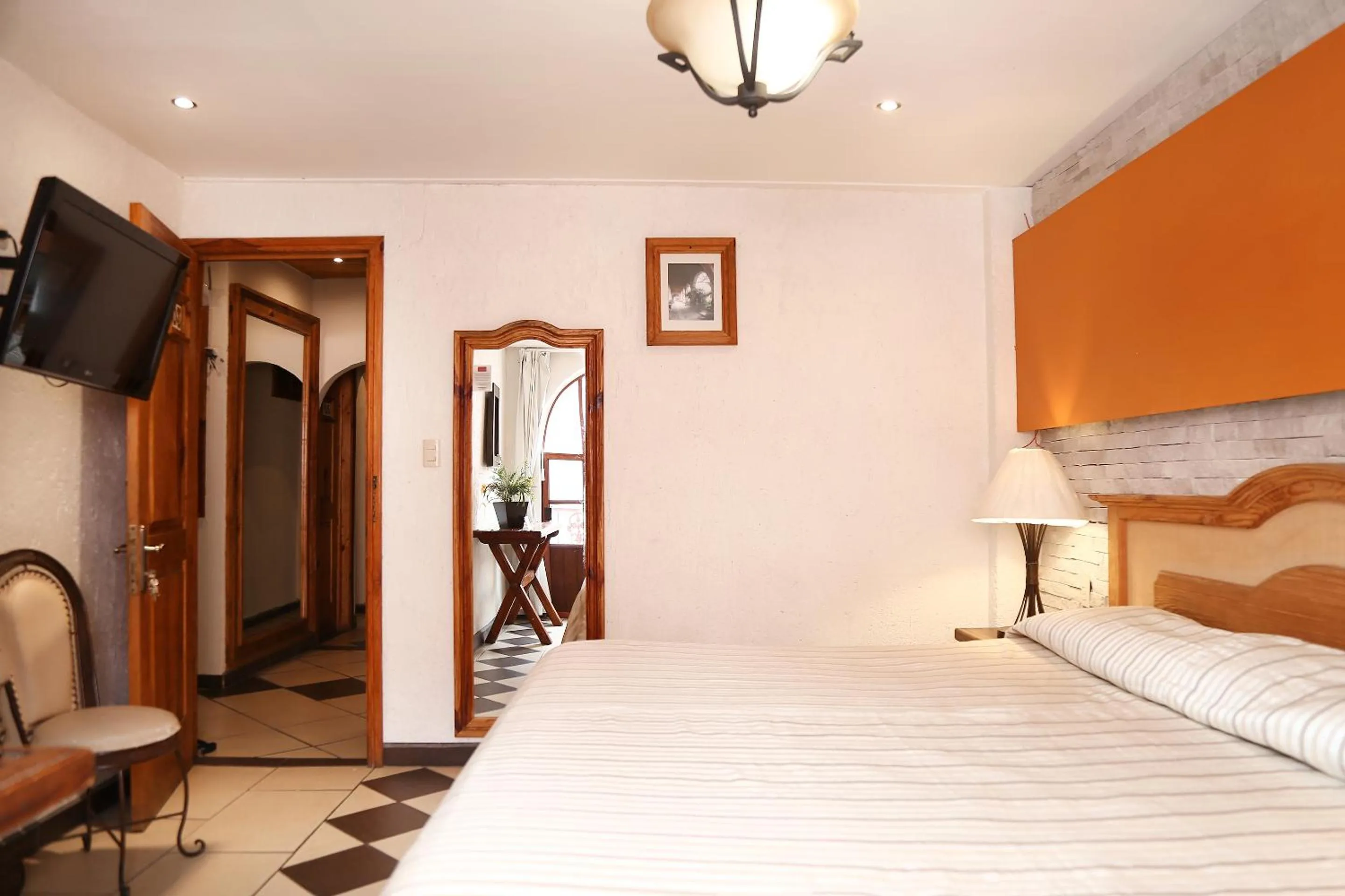 Bed in Meson de Juan Valle