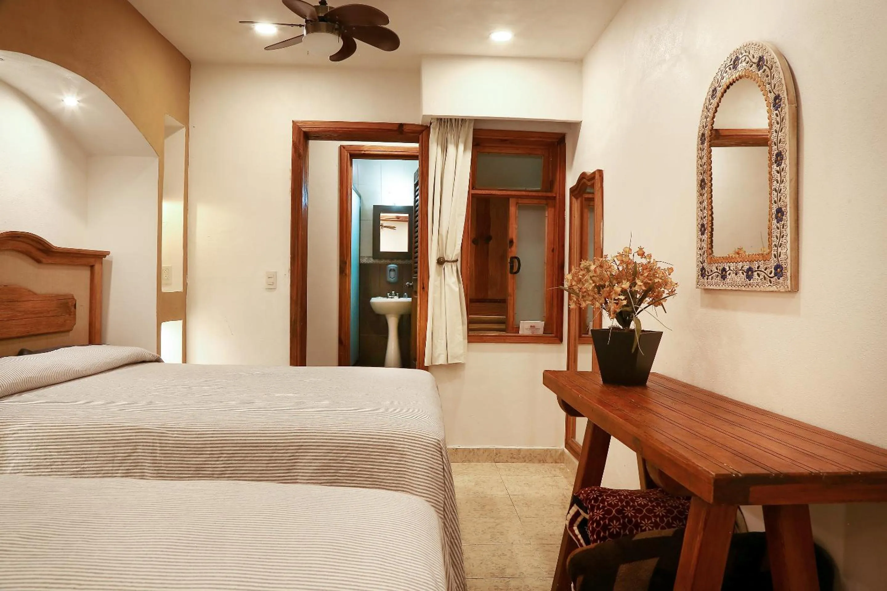 Bed in Meson de Juan Valle