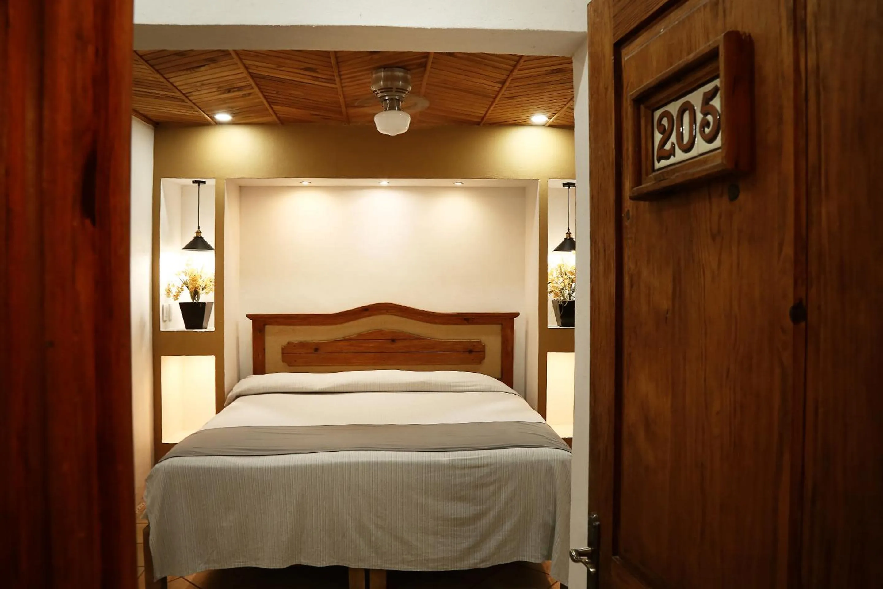 Bed in Meson de Juan Valle