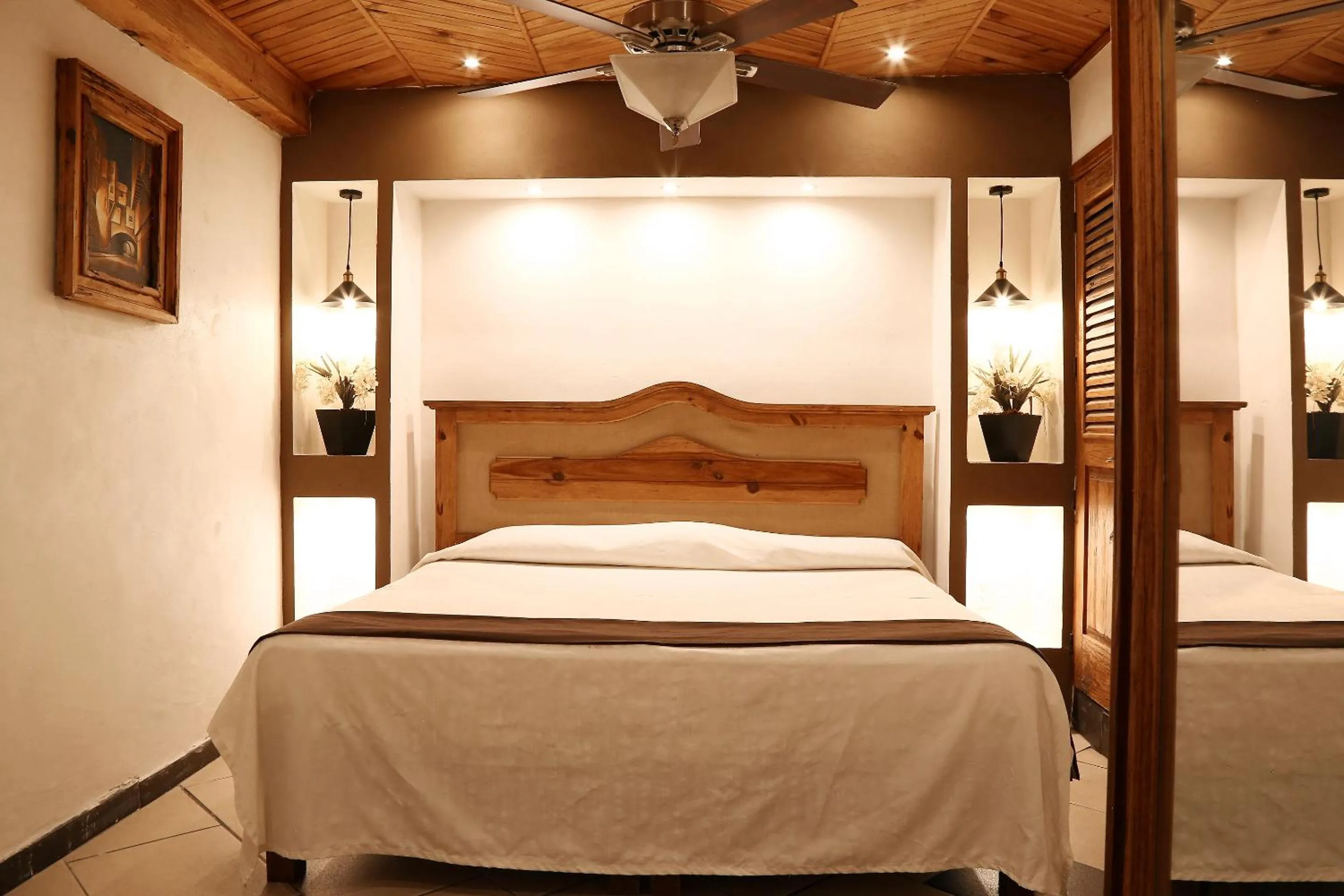 Bed in Meson de Juan Valle