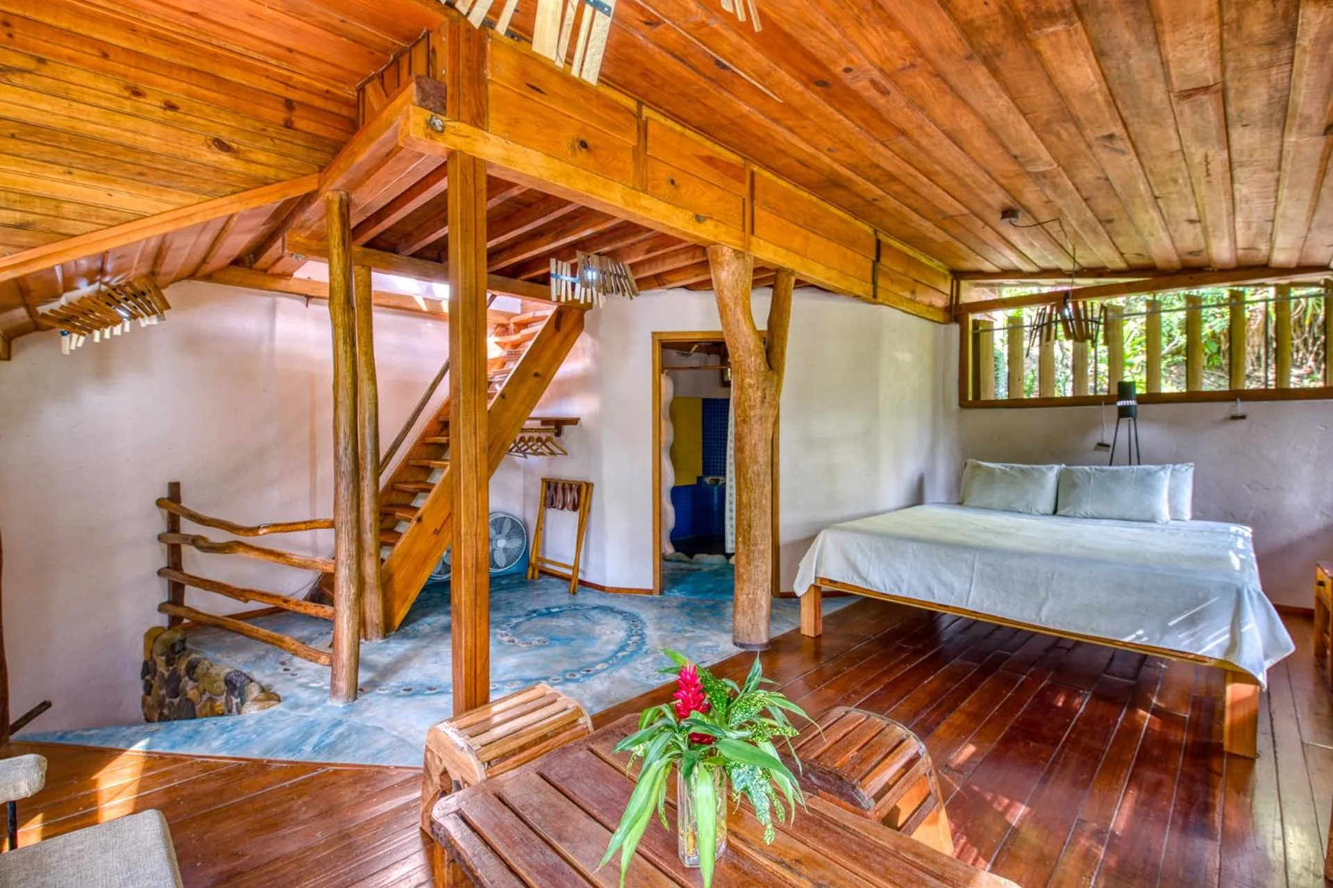 Photo of the whole room, Bed in Omega Tours Eco-Jungle Lodge