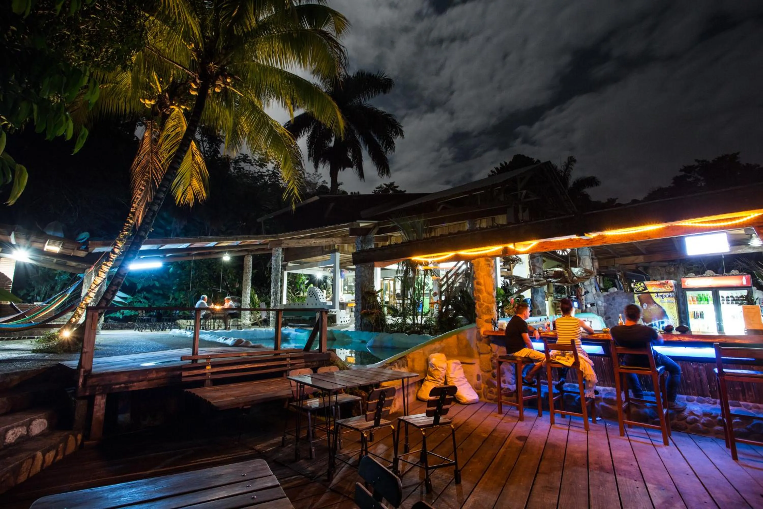 Lounge or bar in Omega Tours Eco-Jungle Lodge