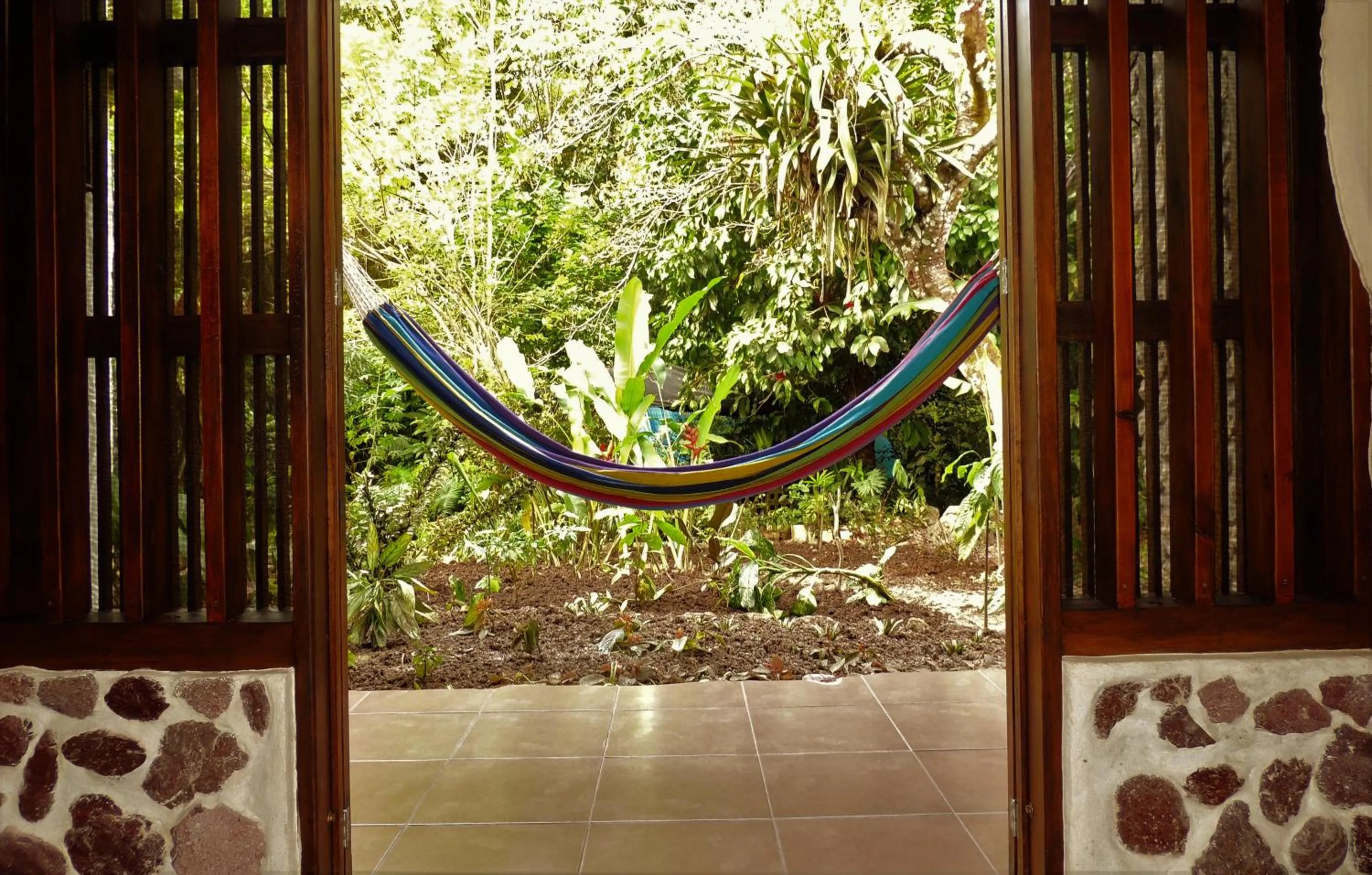 Garden in Omega Tours Eco-Jungle Lodge