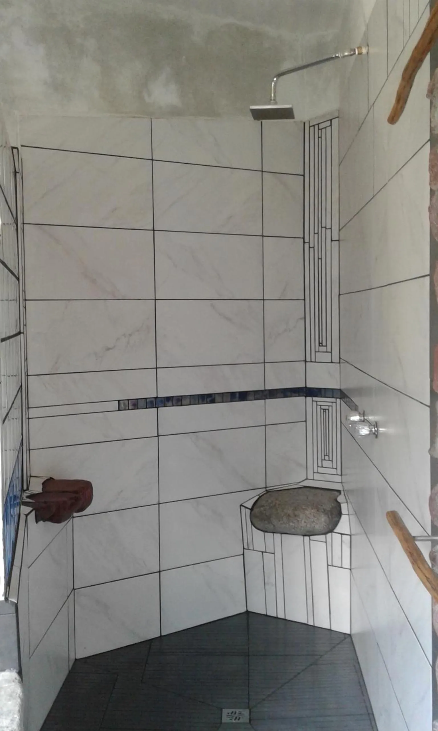 Shower in Omega Tours Eco-Jungle Lodge