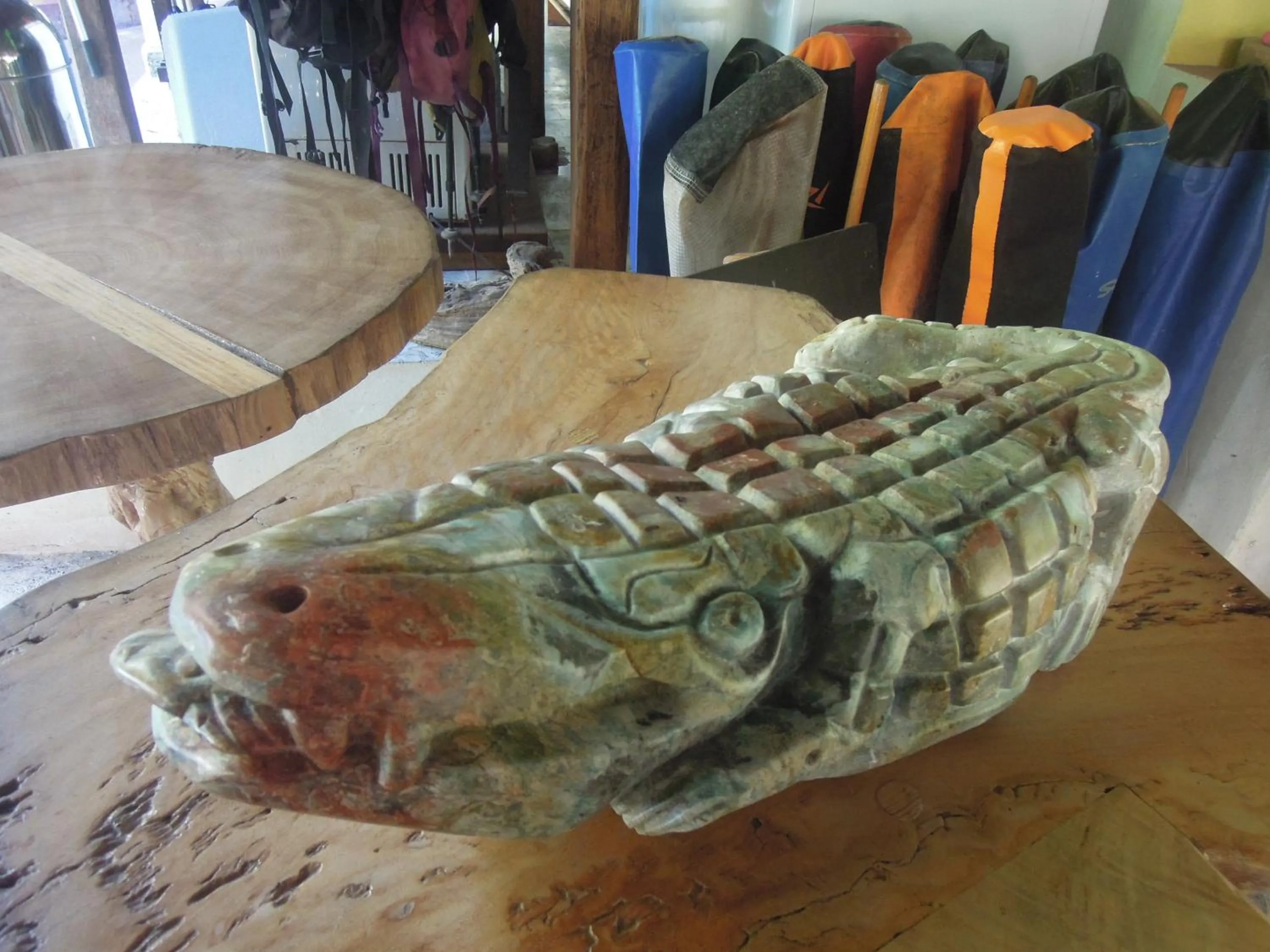 Decorative detail in Omega Tours Eco-Jungle Lodge