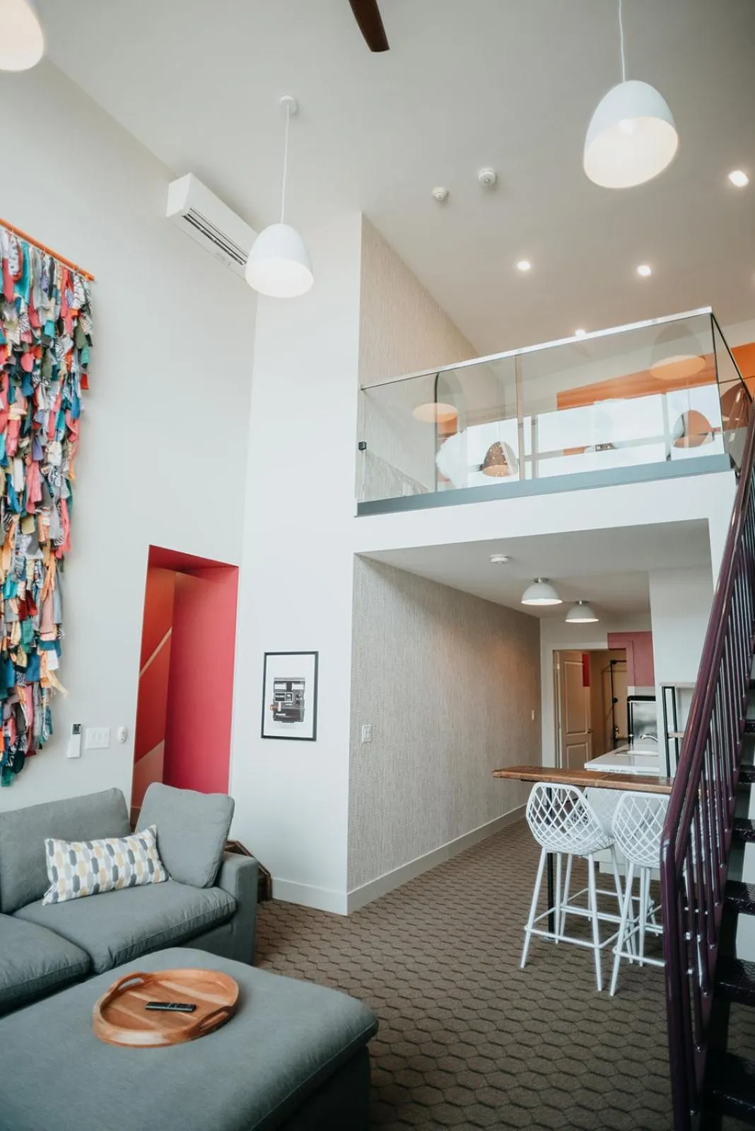 Living room in The Grove Hotel