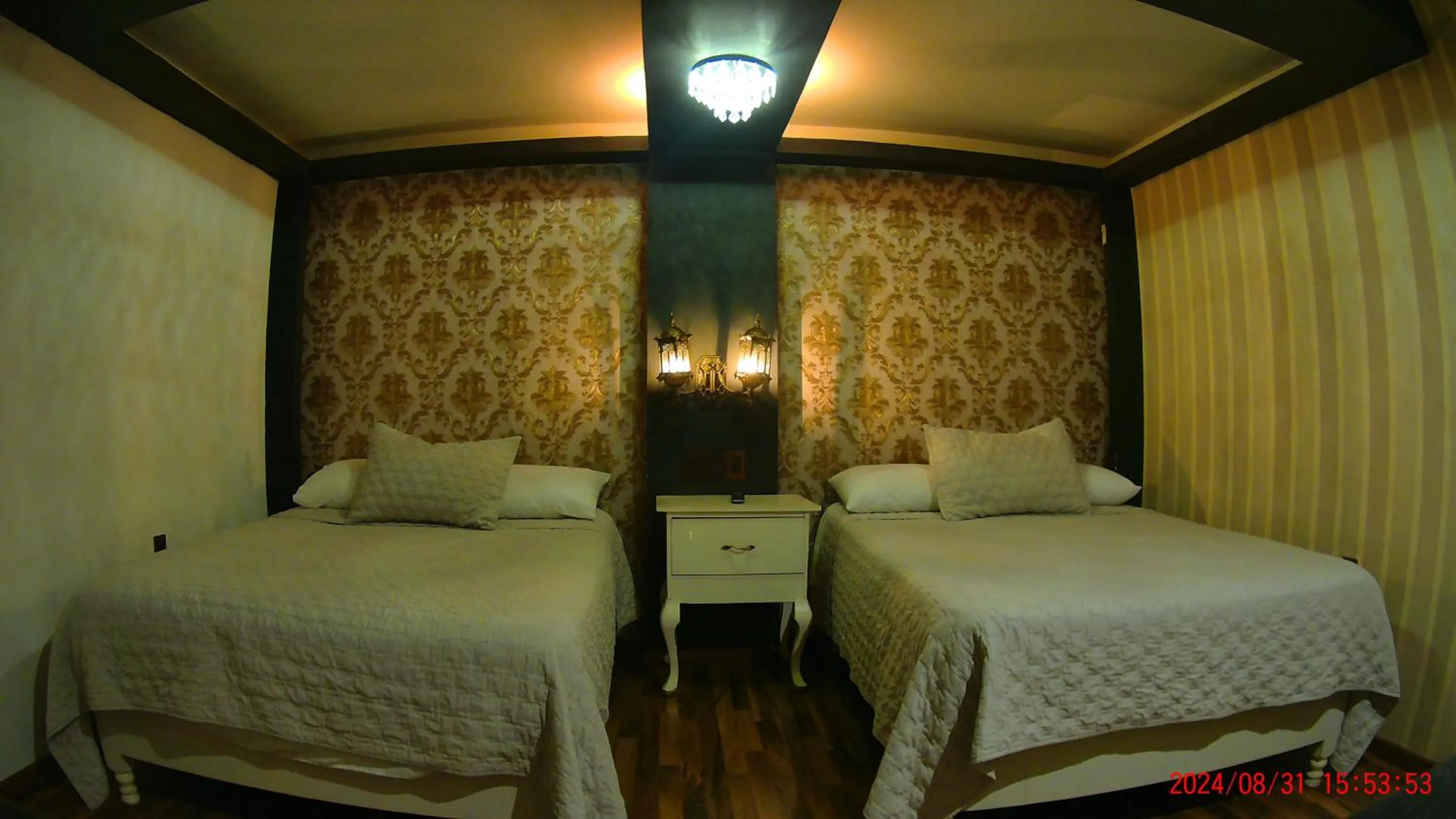 Bed in Hotel Casona del Truco