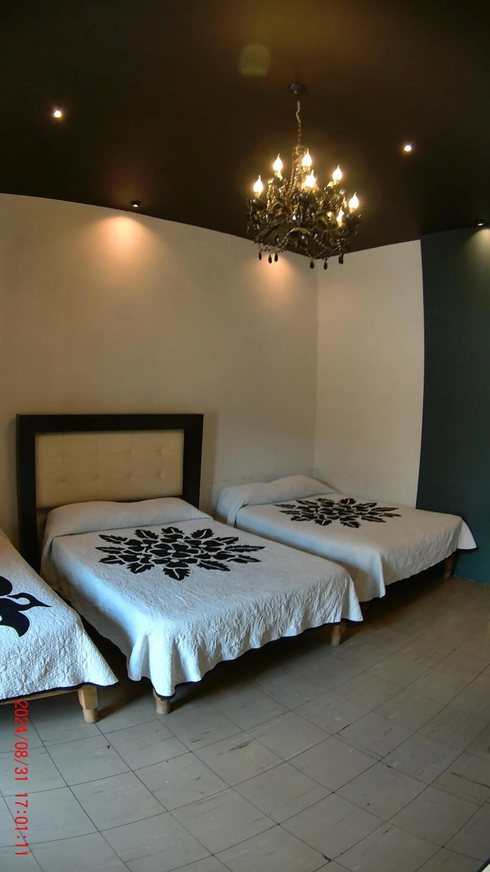 Bed in Hotel Casona del Truco