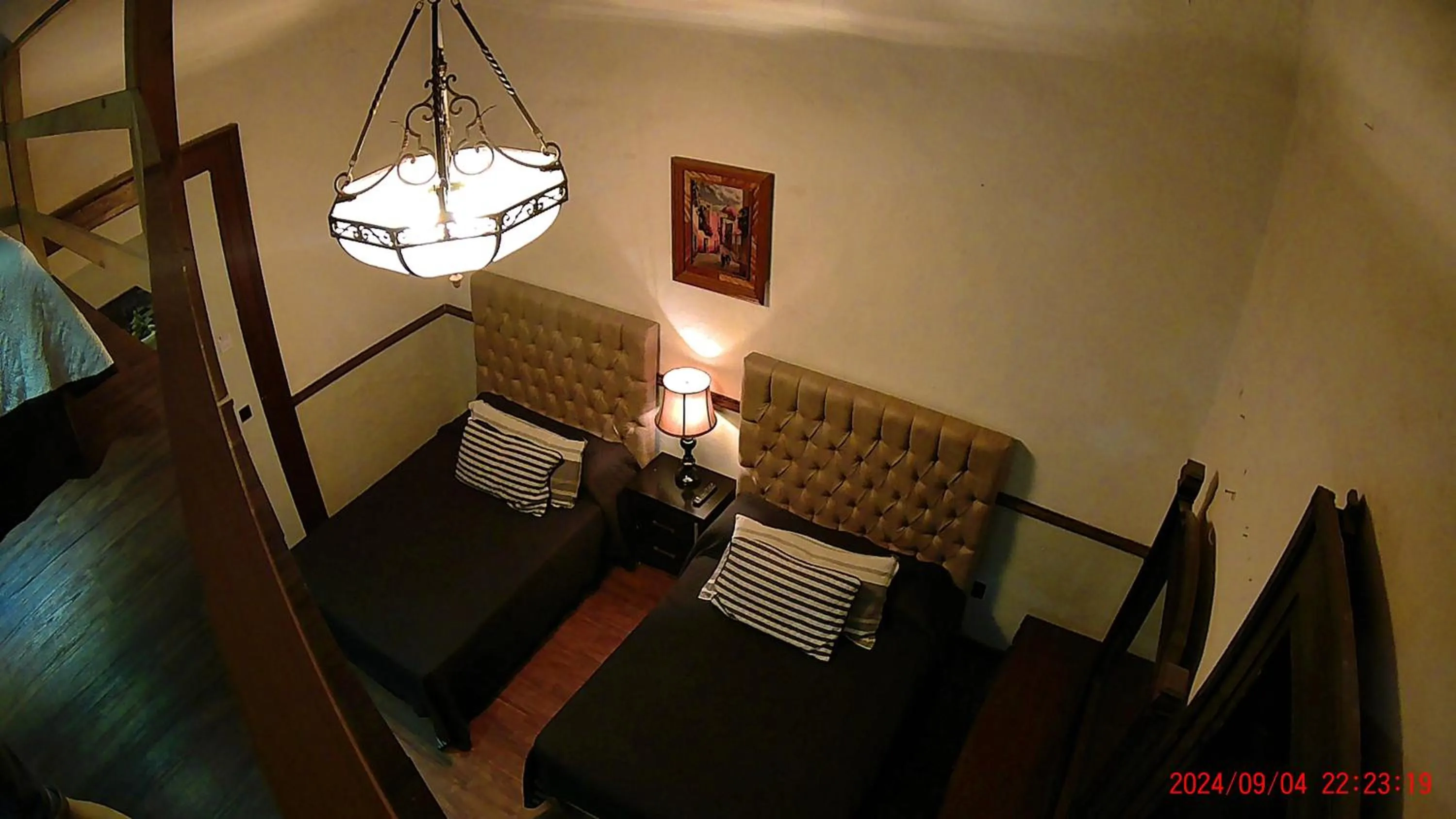 Bed in Hotel Casona del Truco