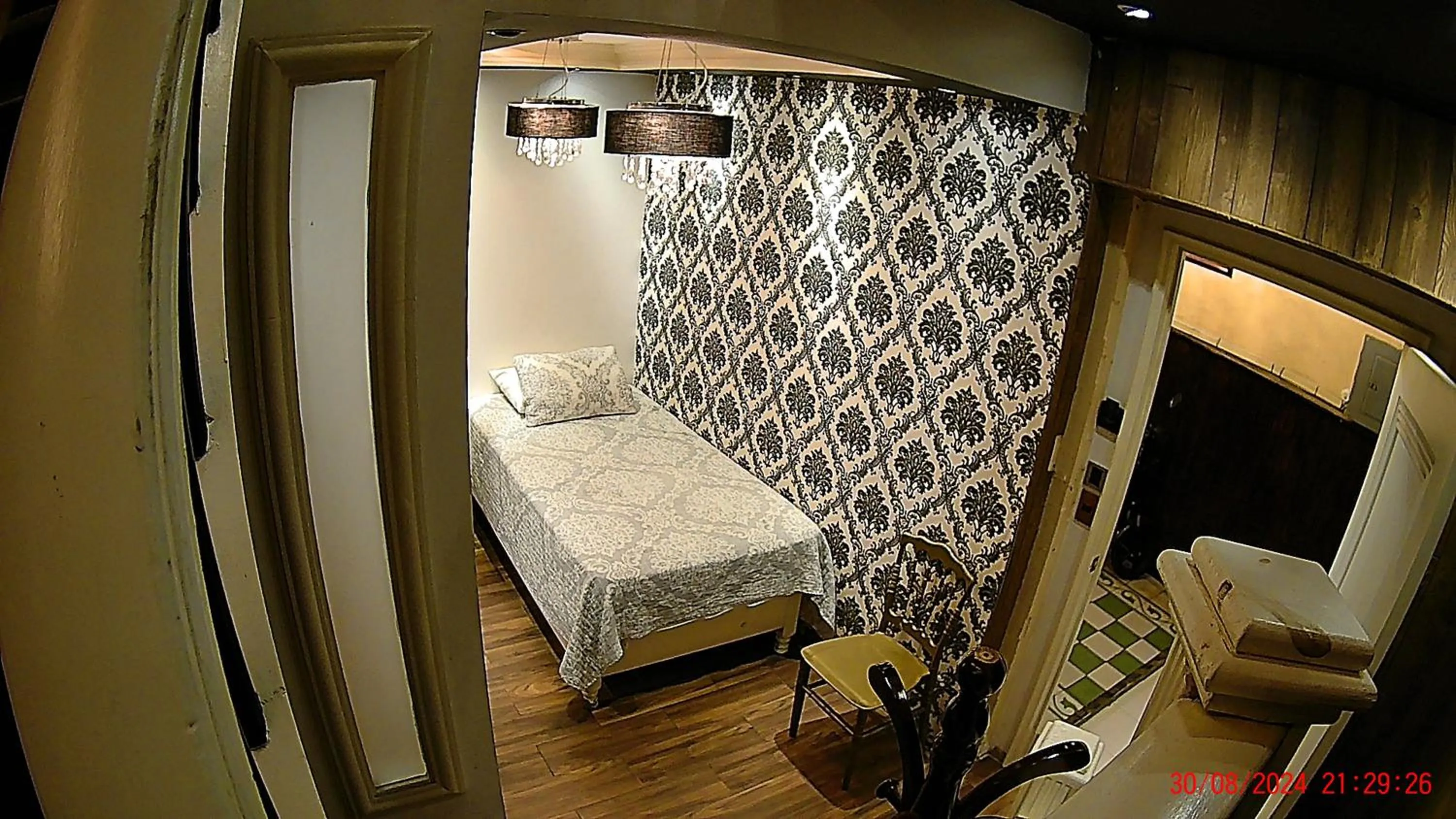 Bed in Hotel Casona del Truco