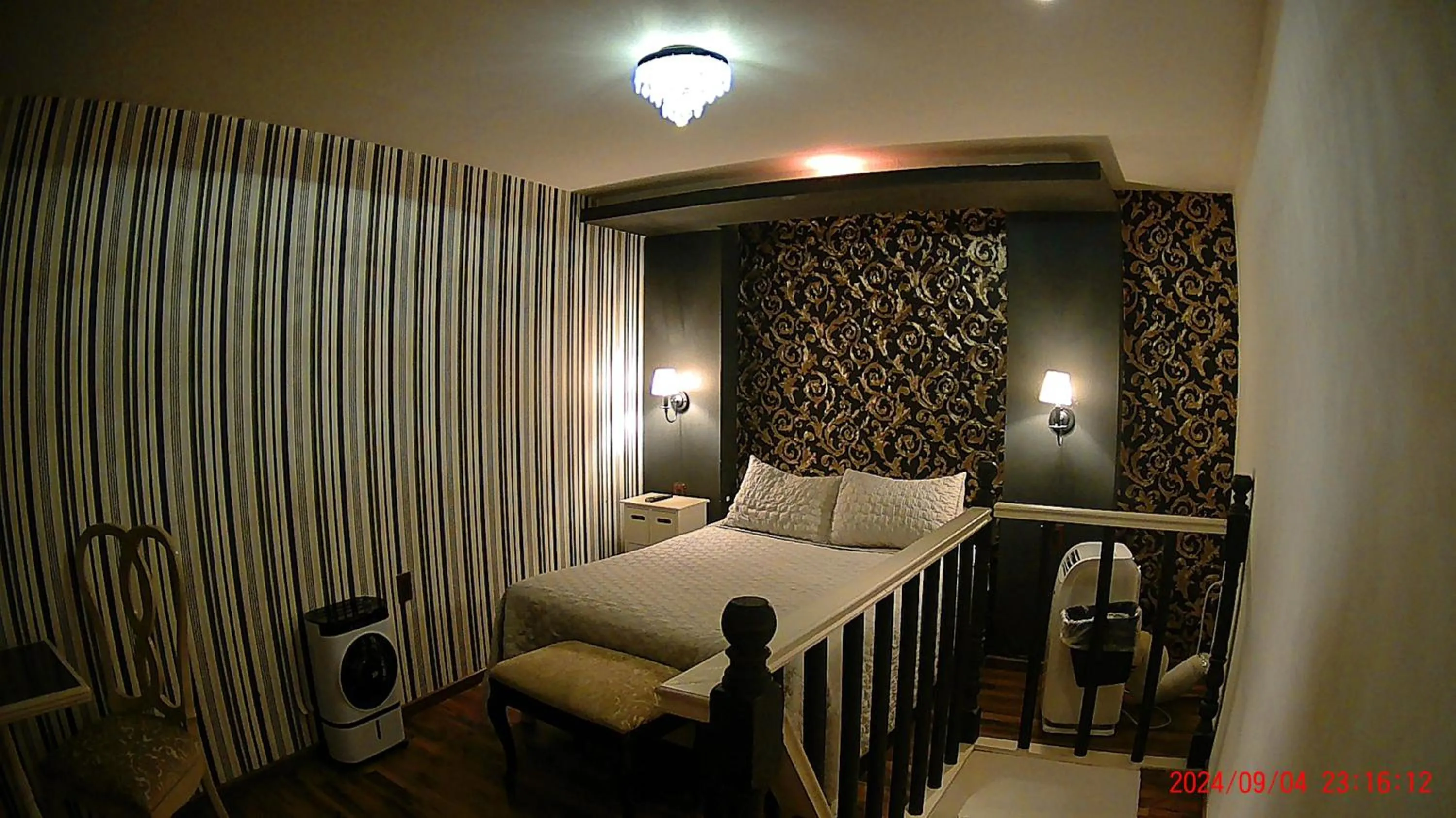 Bed in Hotel Casona del Truco