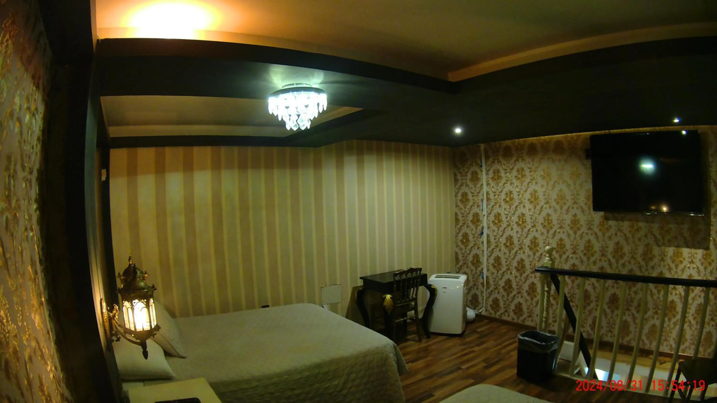 Bed in Hotel Casona del Truco