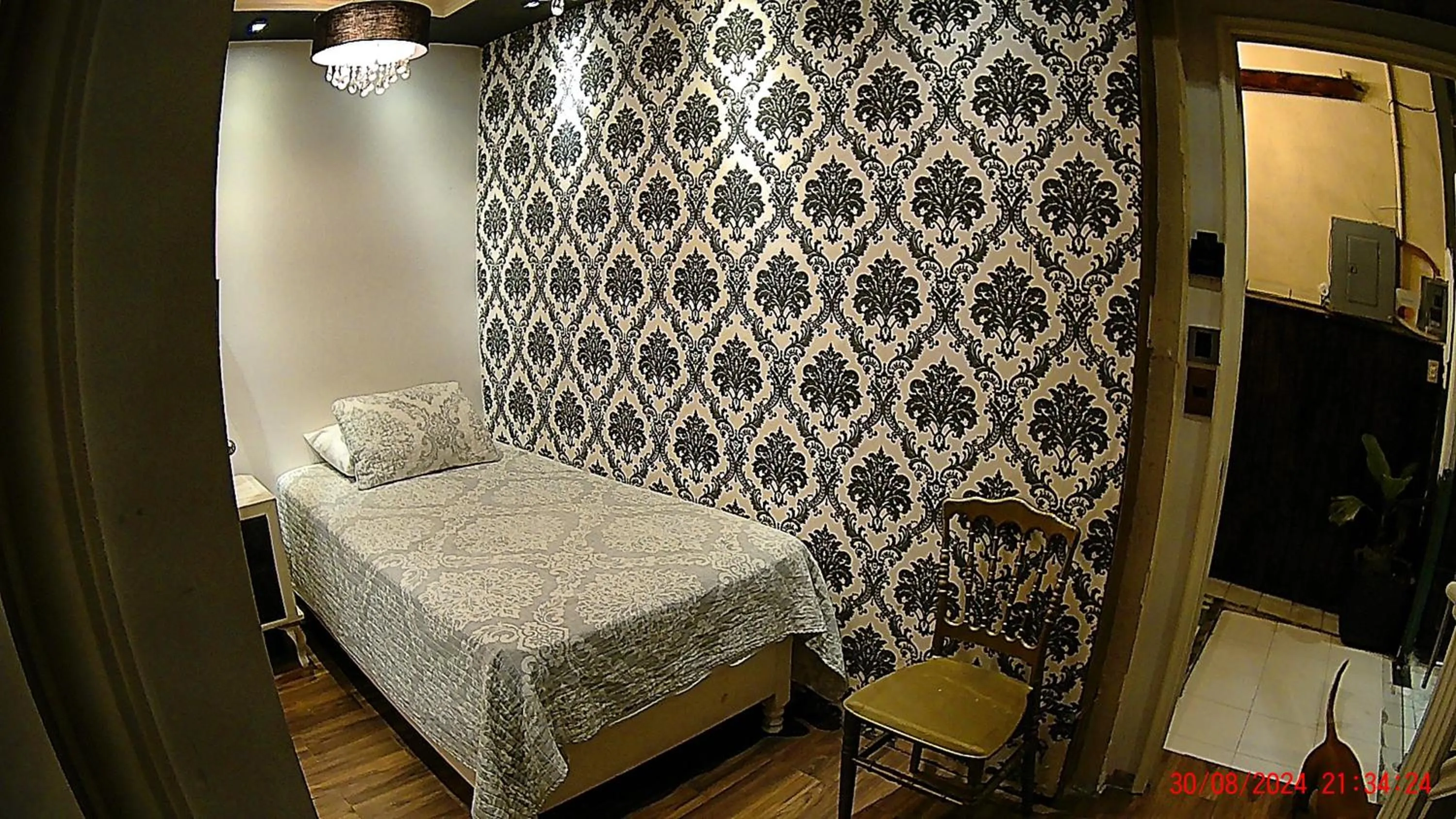 Bed in Hotel Casona del Truco