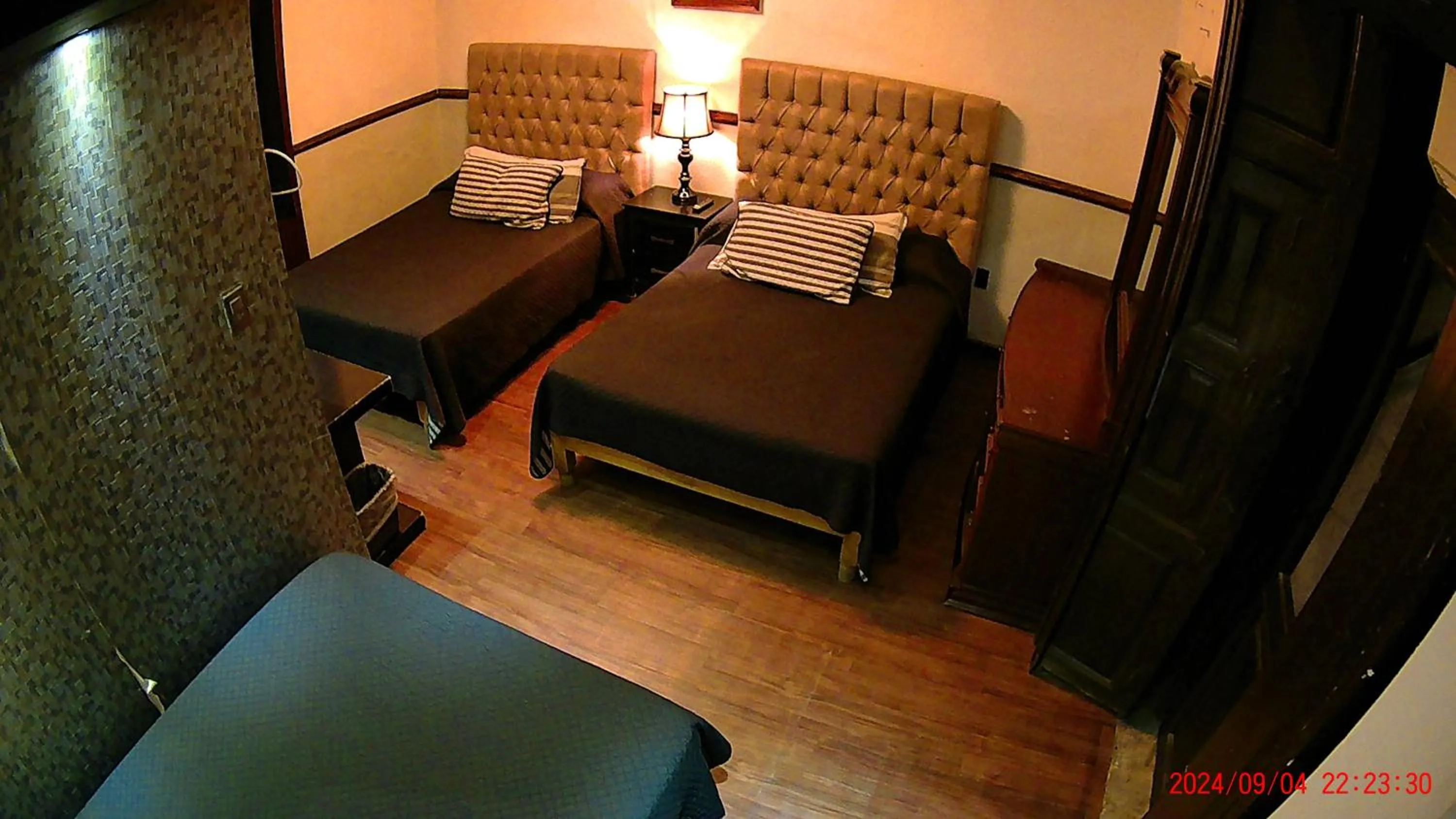 Bed in Hotel Casona del Truco