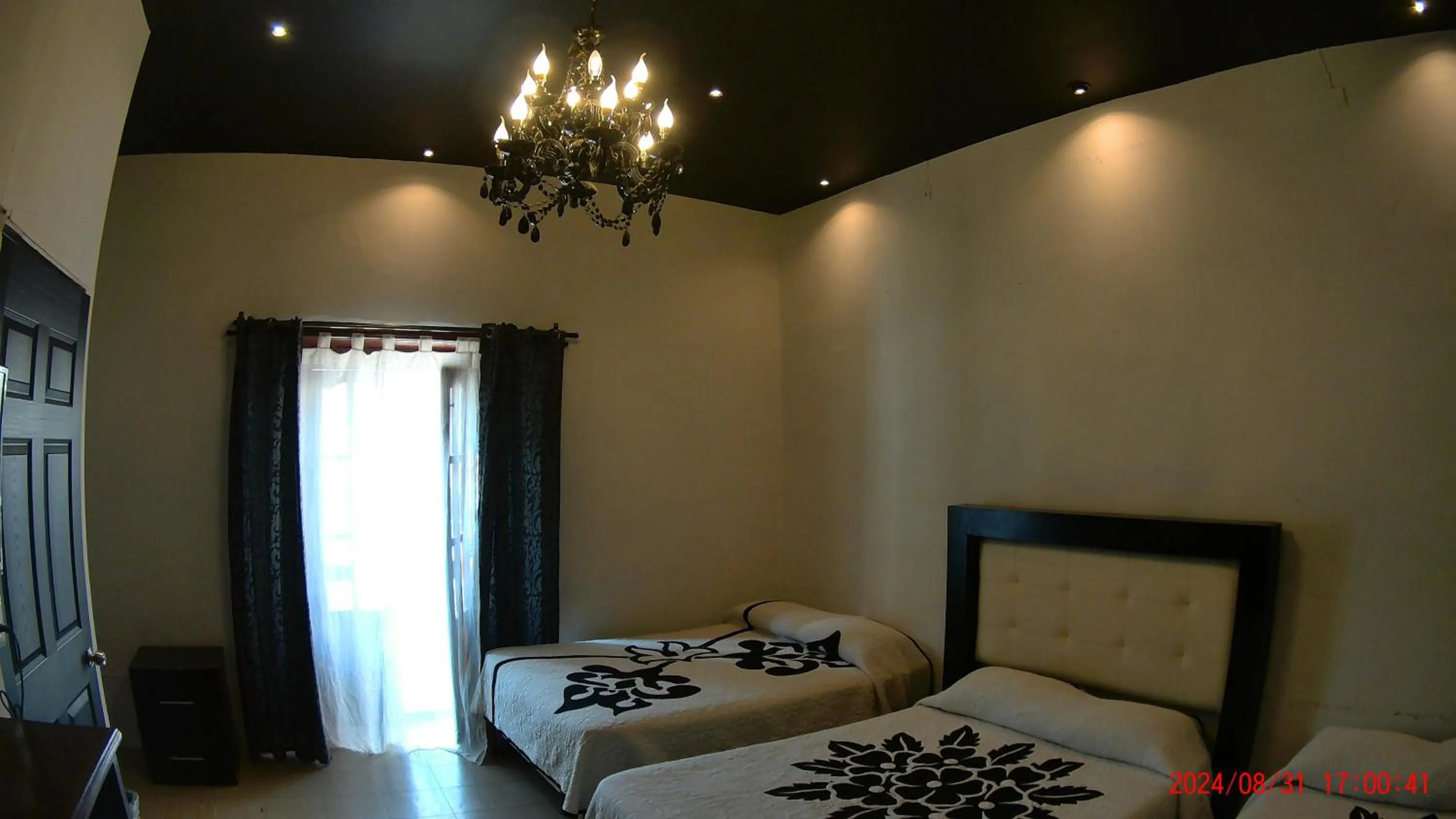 Bed in Hotel Casona del Truco