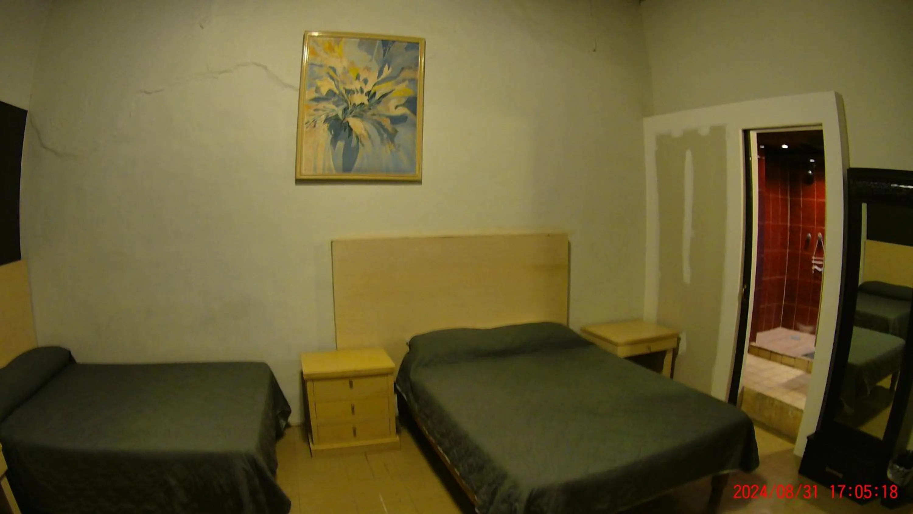 Bed in Hotel Casona del Truco