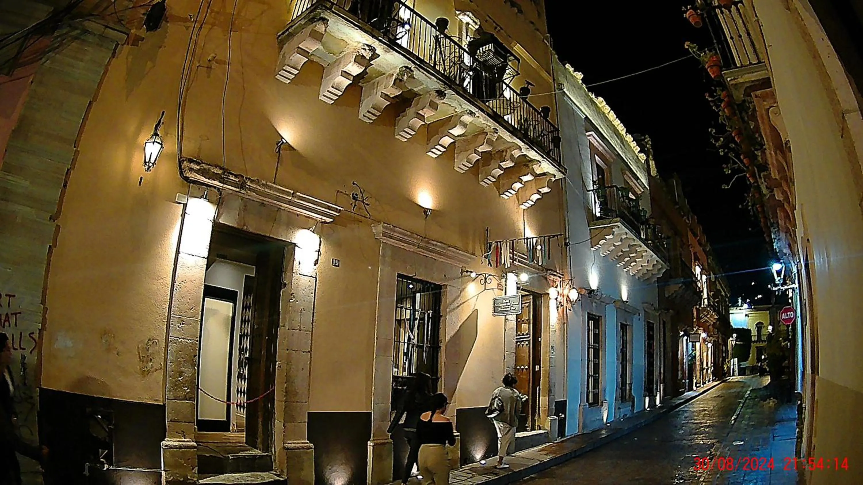 Night in Hotel Casona del Truco