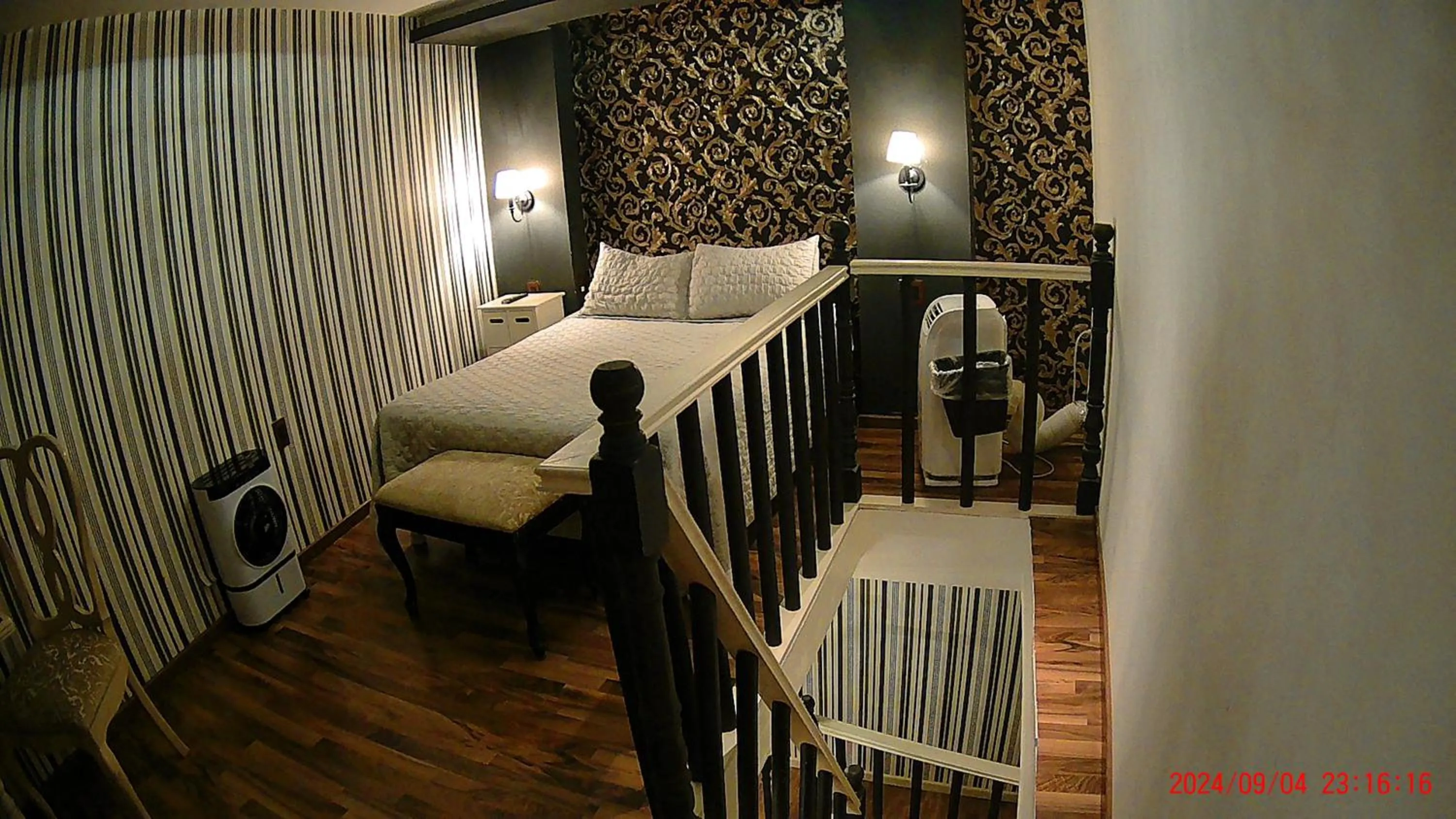 Bed in Hotel Casona del Truco