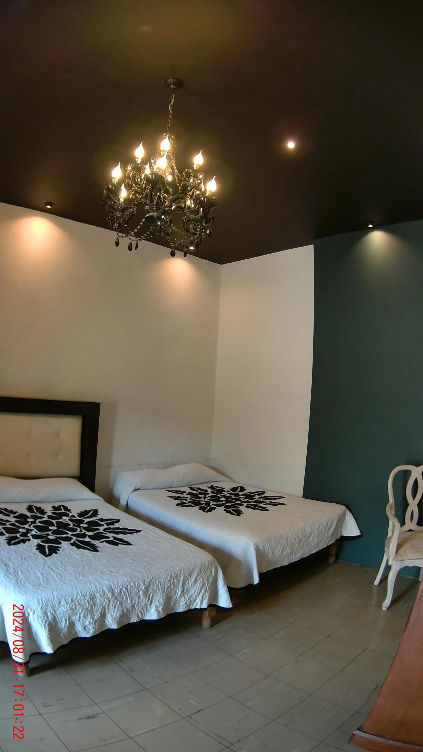 Bed in Hotel Casona del Truco