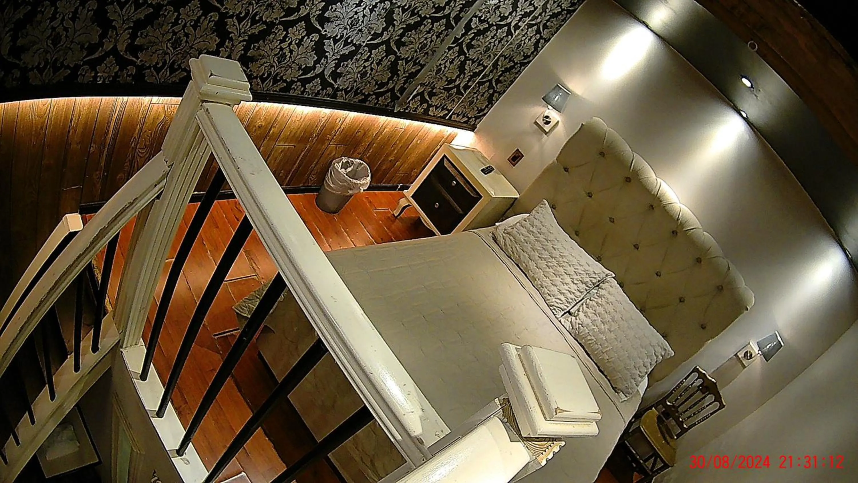 Bed in Hotel Casona del Truco