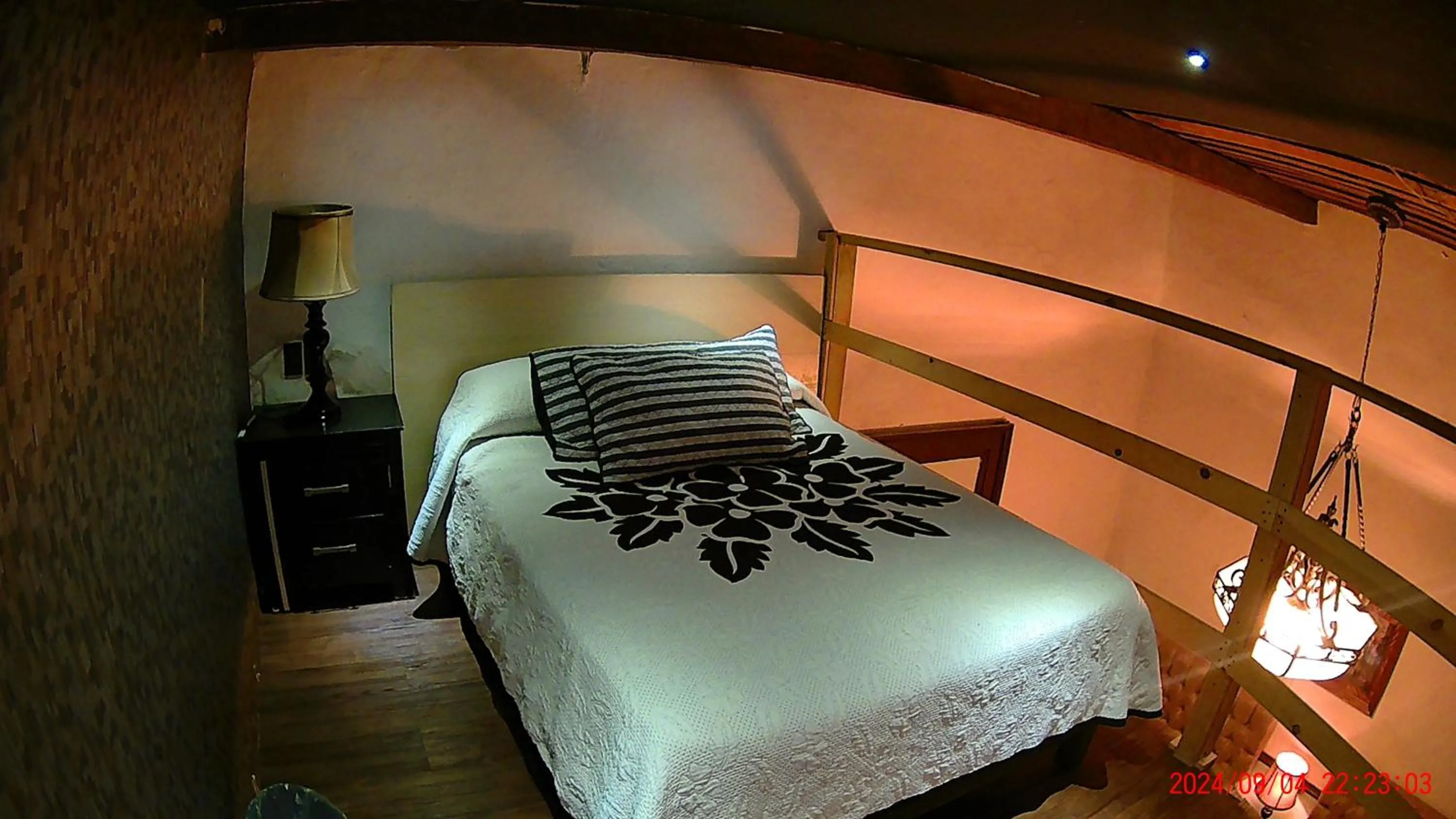 Bed in Hotel Casona del Truco