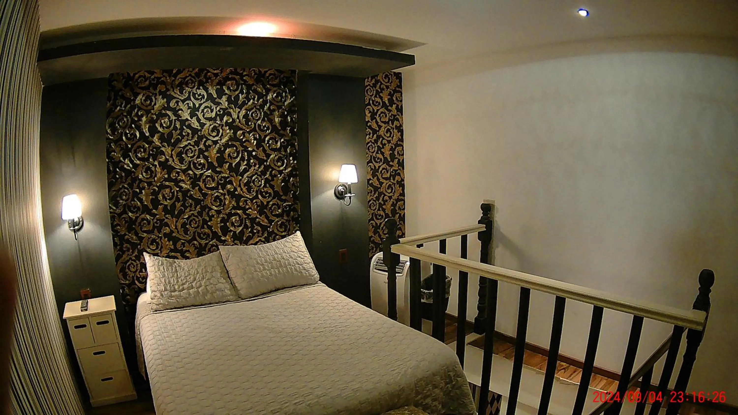Bed in Hotel Casona del Truco