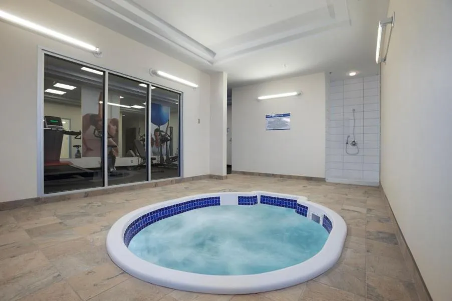 Hot Tub in Travelodge Hotel by Wyndham Weyburn
