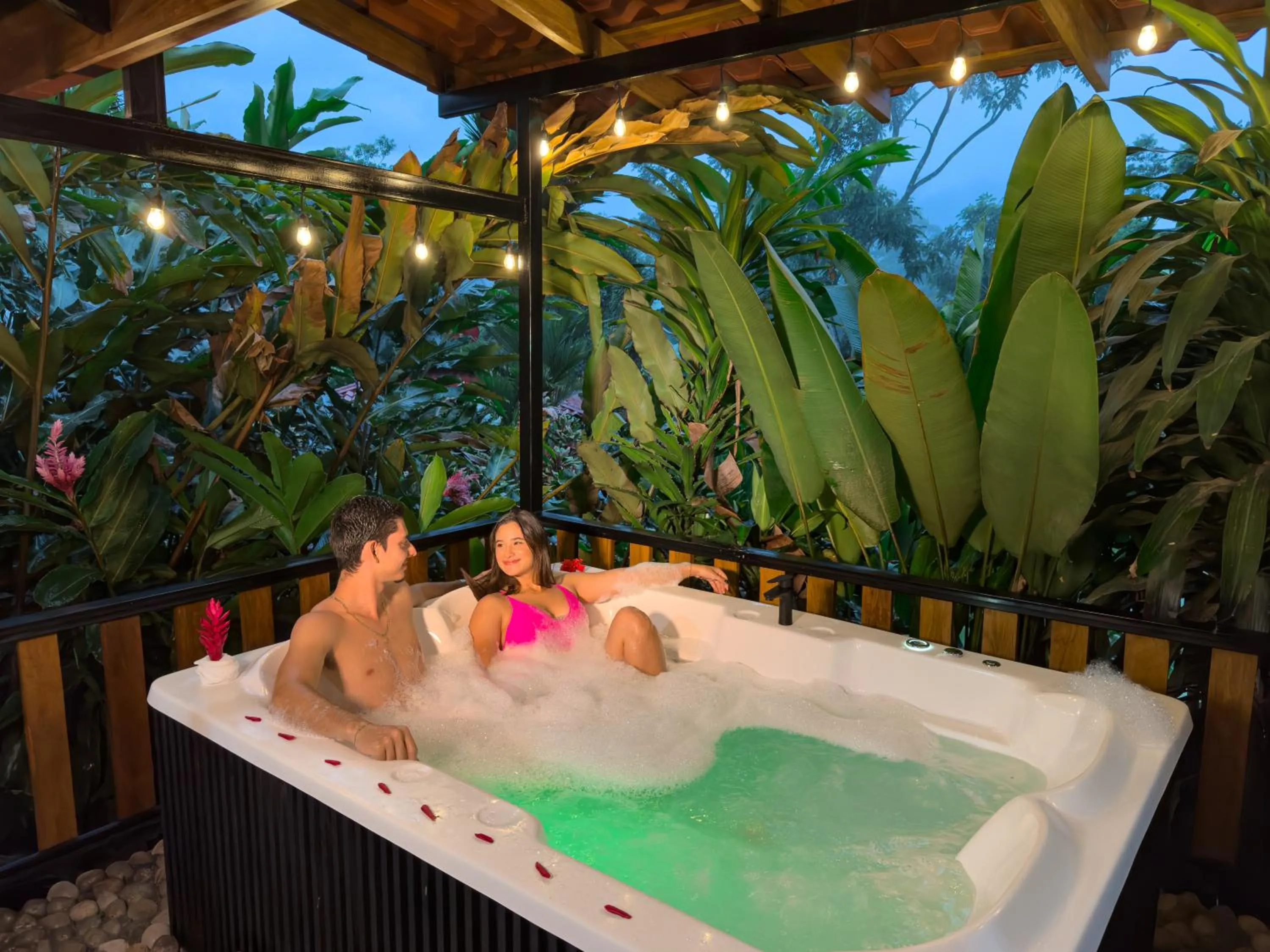 Hot Tub in Hotel Rancho Cerro Azul