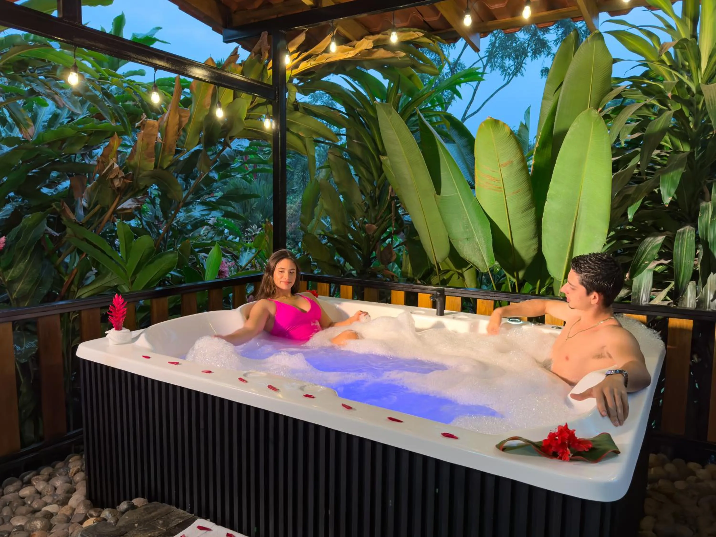 Hot Tub in Hotel Rancho Cerro Azul