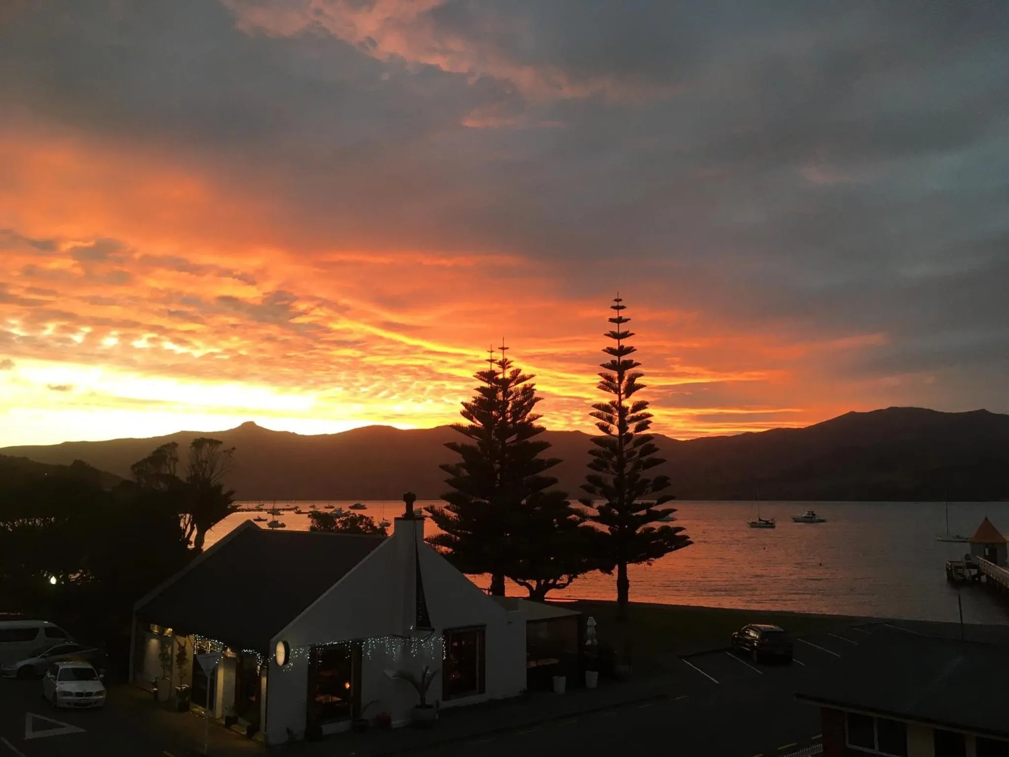 Property building in Akaroa Criterion Motel